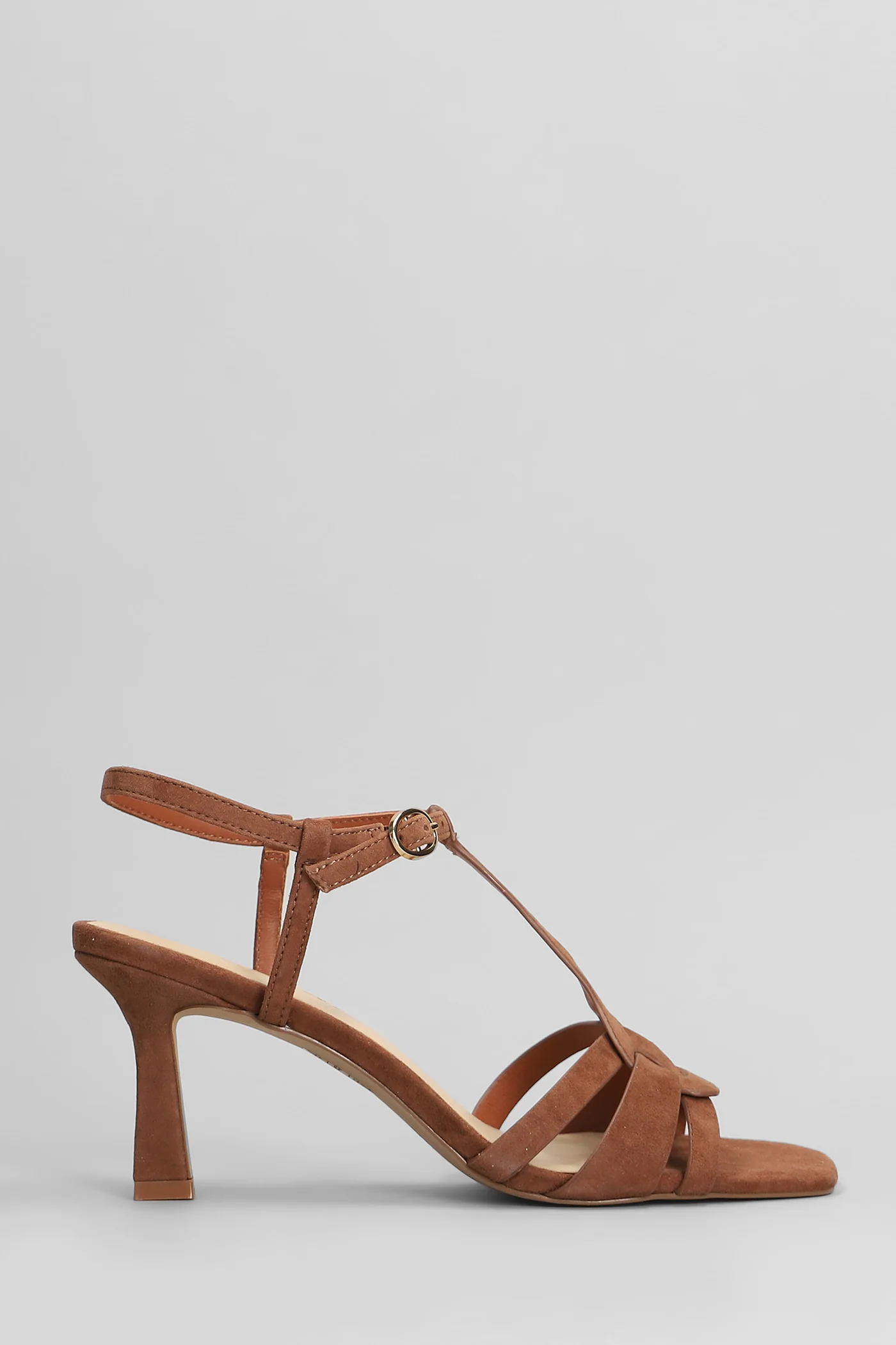 Kairi Sandals in leather color suede