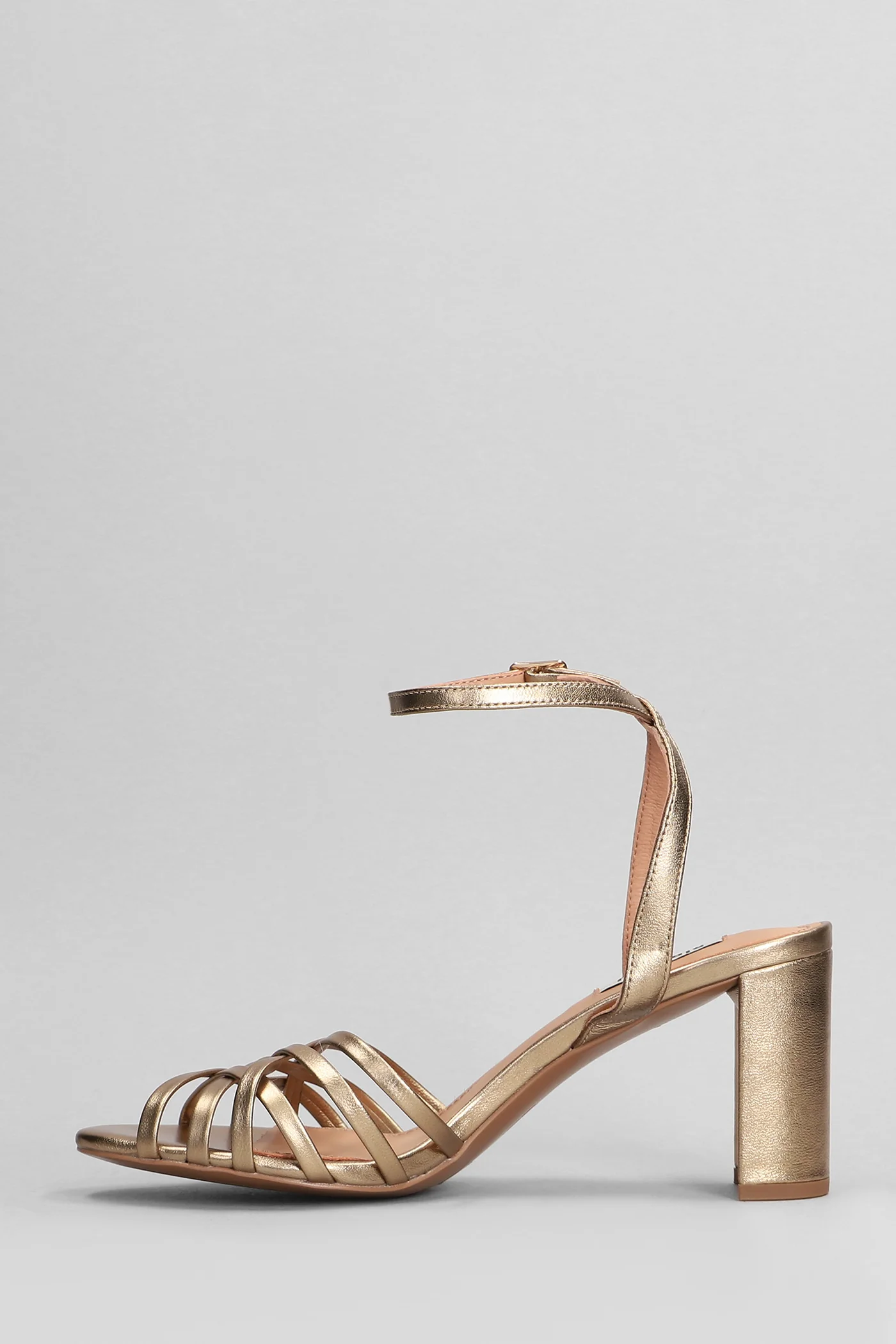 Kassia 75 Sandals in copper leather - Image 3
