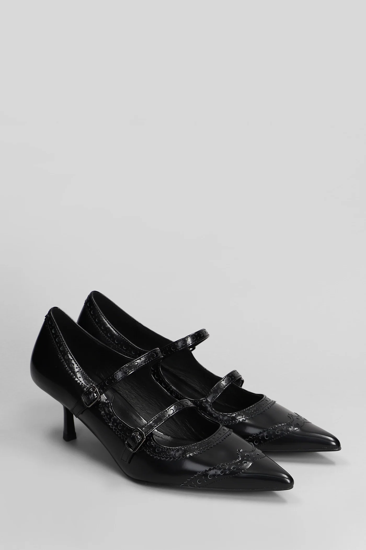 Lina Pump 55 Pumps in black leather - Image 2