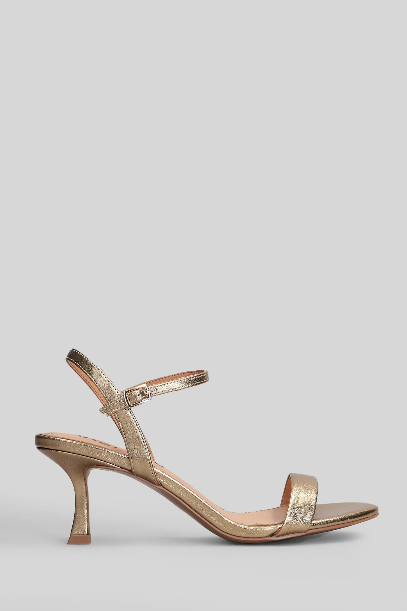 Lotus 70 Sandals in bronze leather