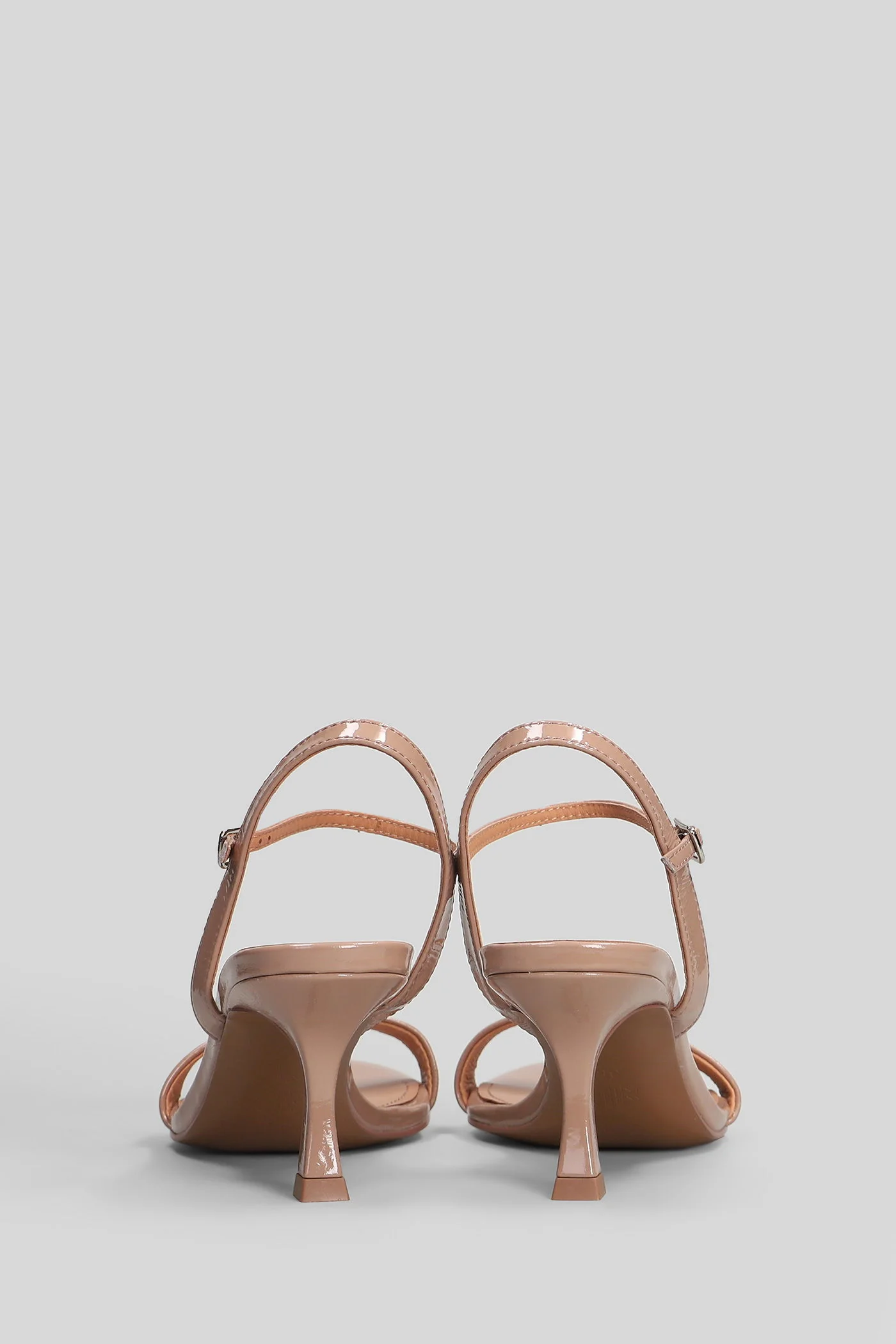 Lotus 70 Sandals in powder patent leather - Image 4