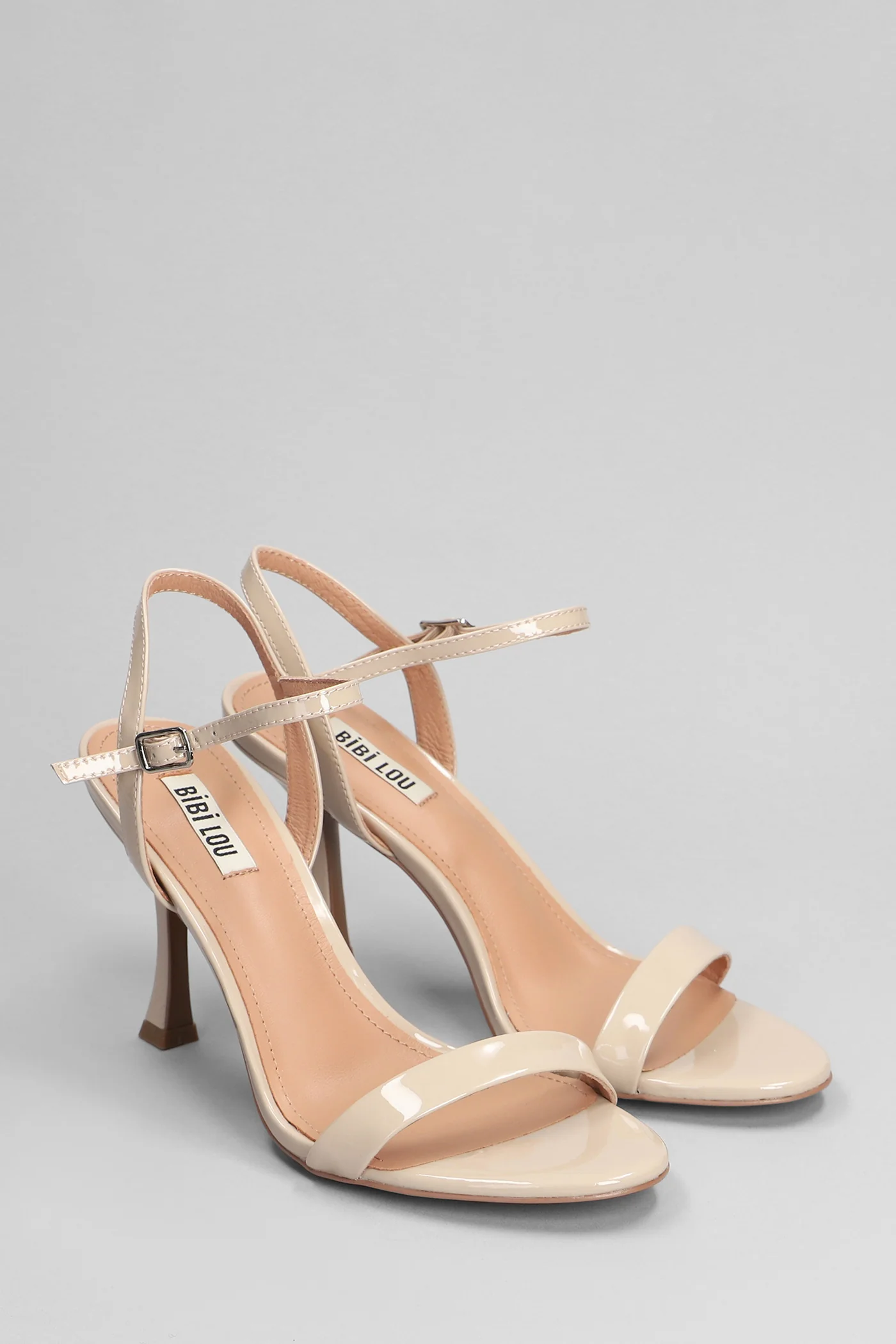 Lotus 85 Sandals in powder patent leather - Image 2