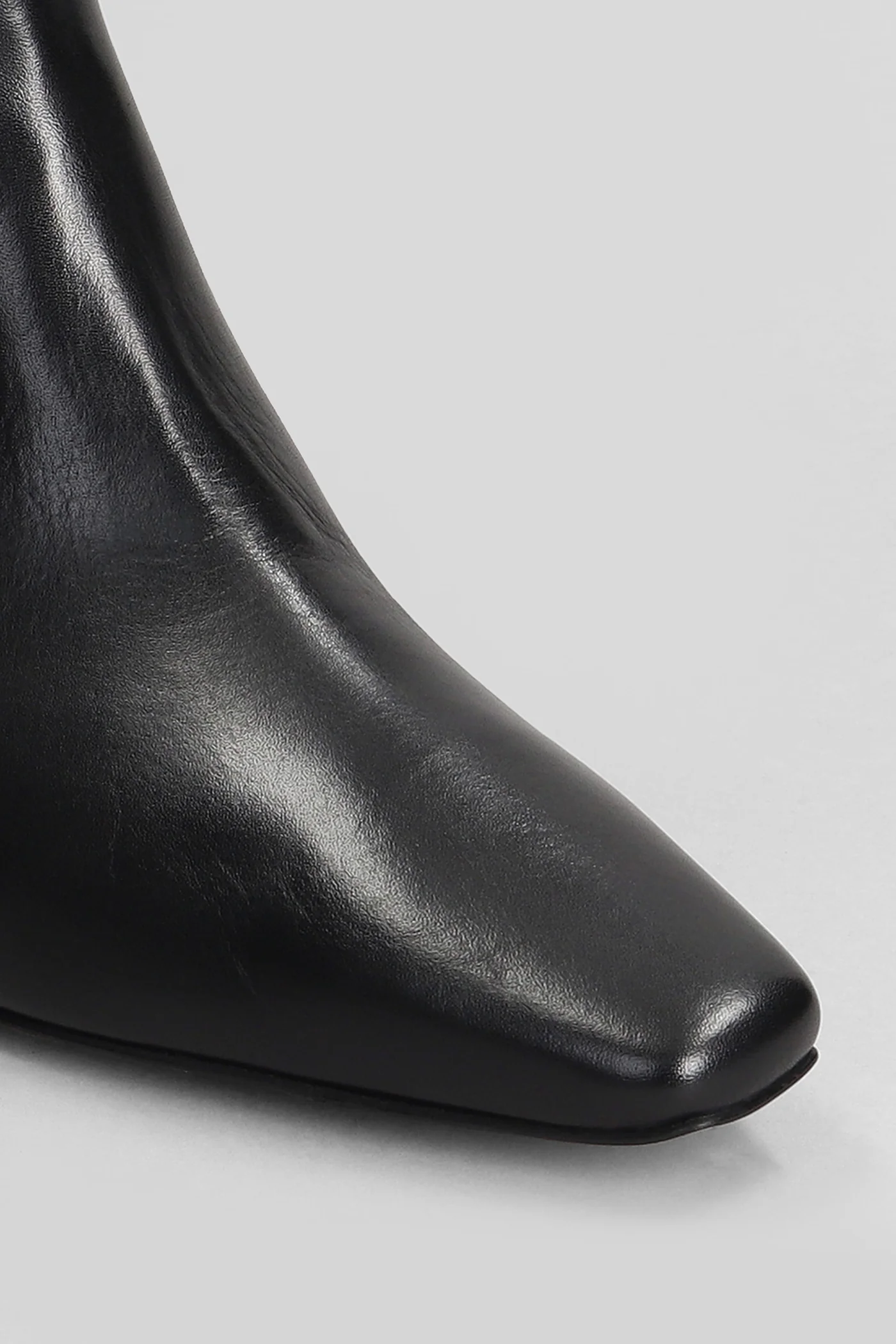 Magda High heels Ankle boots in black leather - Image 5