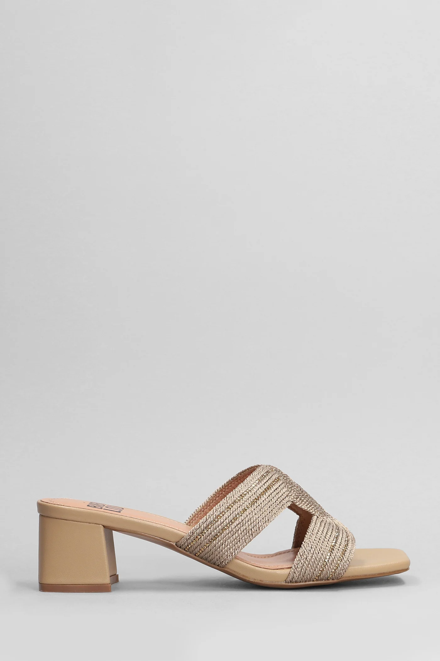 Pend Slipper-Mule in Camel leather