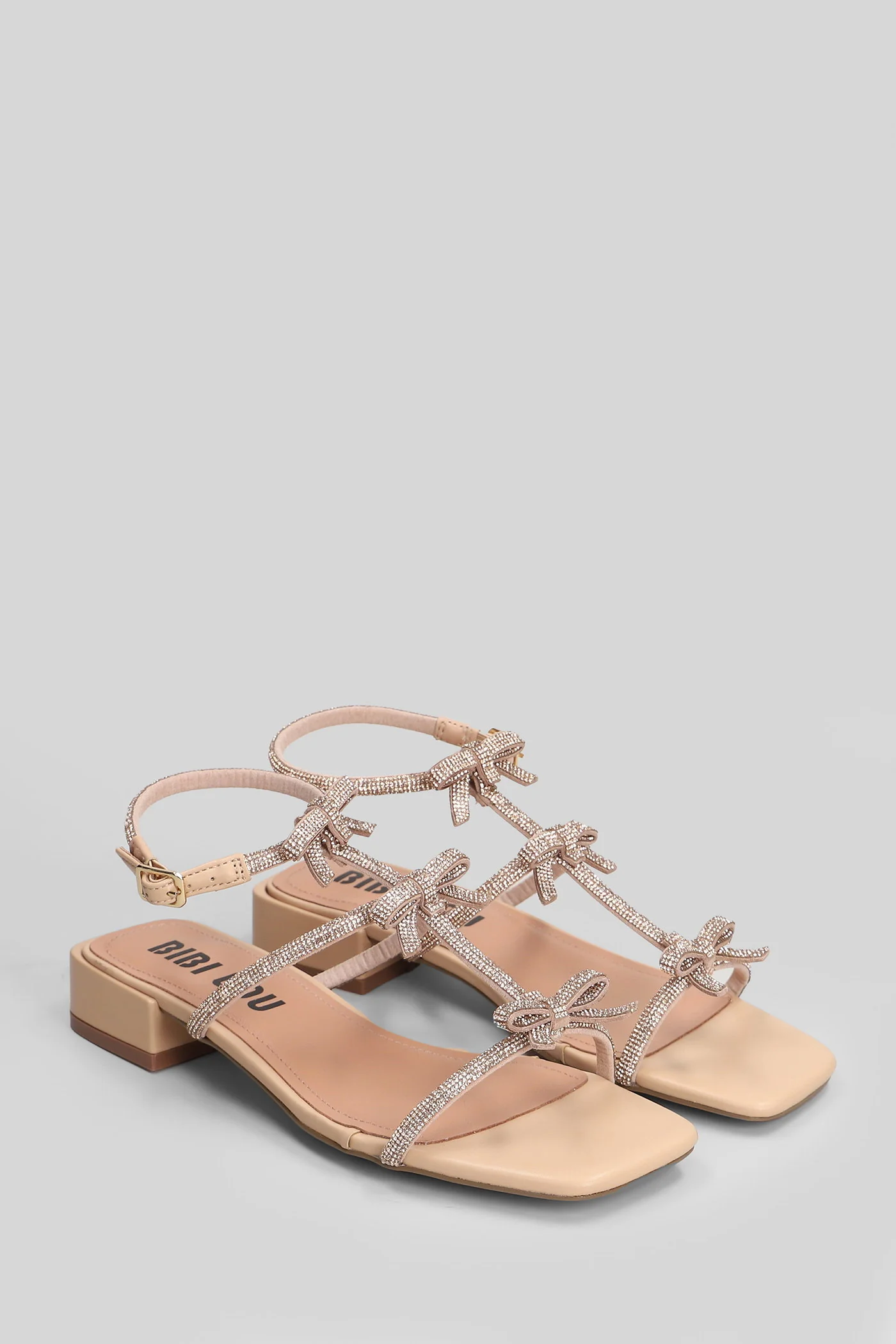 Poline Sandals in powder leather - Image 2
