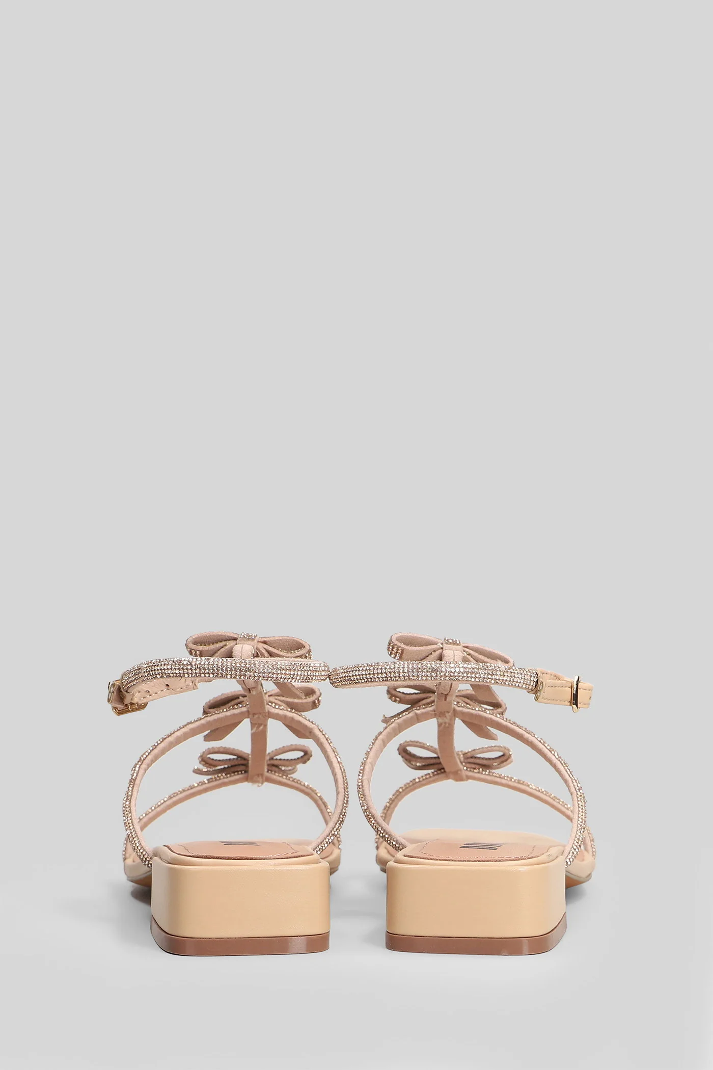 Poline Sandals in powder leather - Image 4