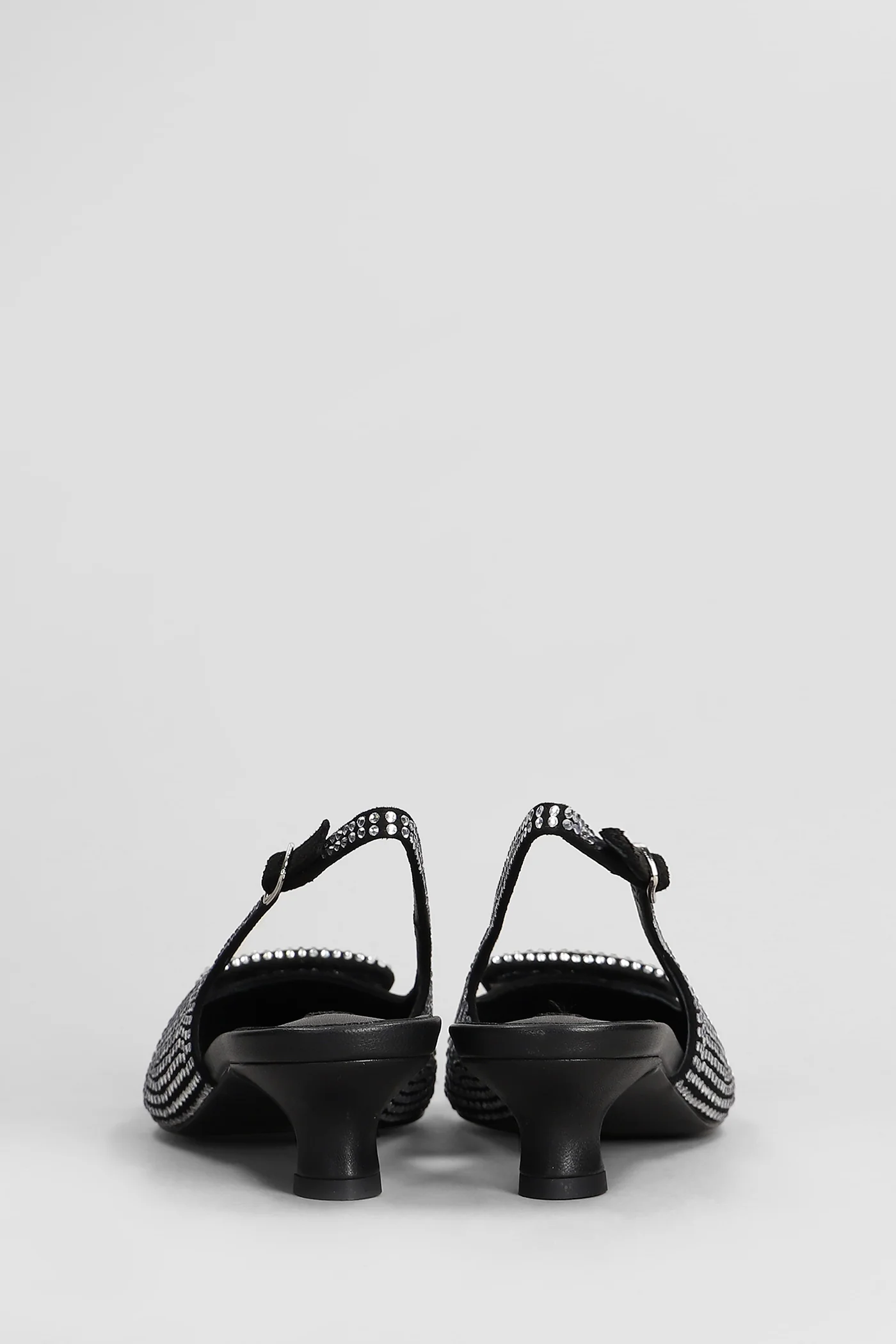 Poznan Slingback Pumps in black suede - Image 4