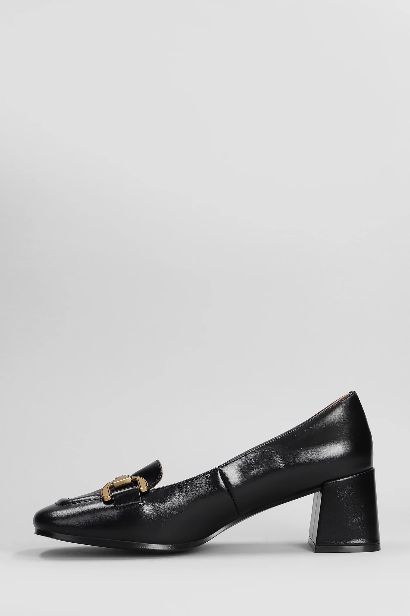 Renee Pump 60 Pumps in black leather - Image 3