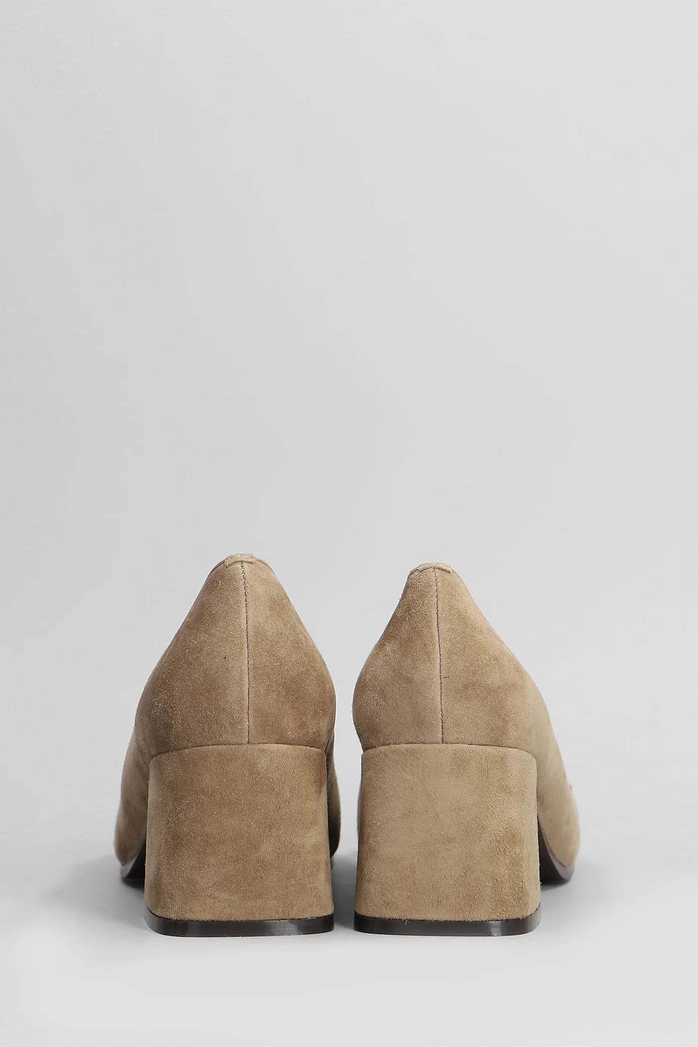 Renee Pump 60 Pumps in taupe suede - Image 4