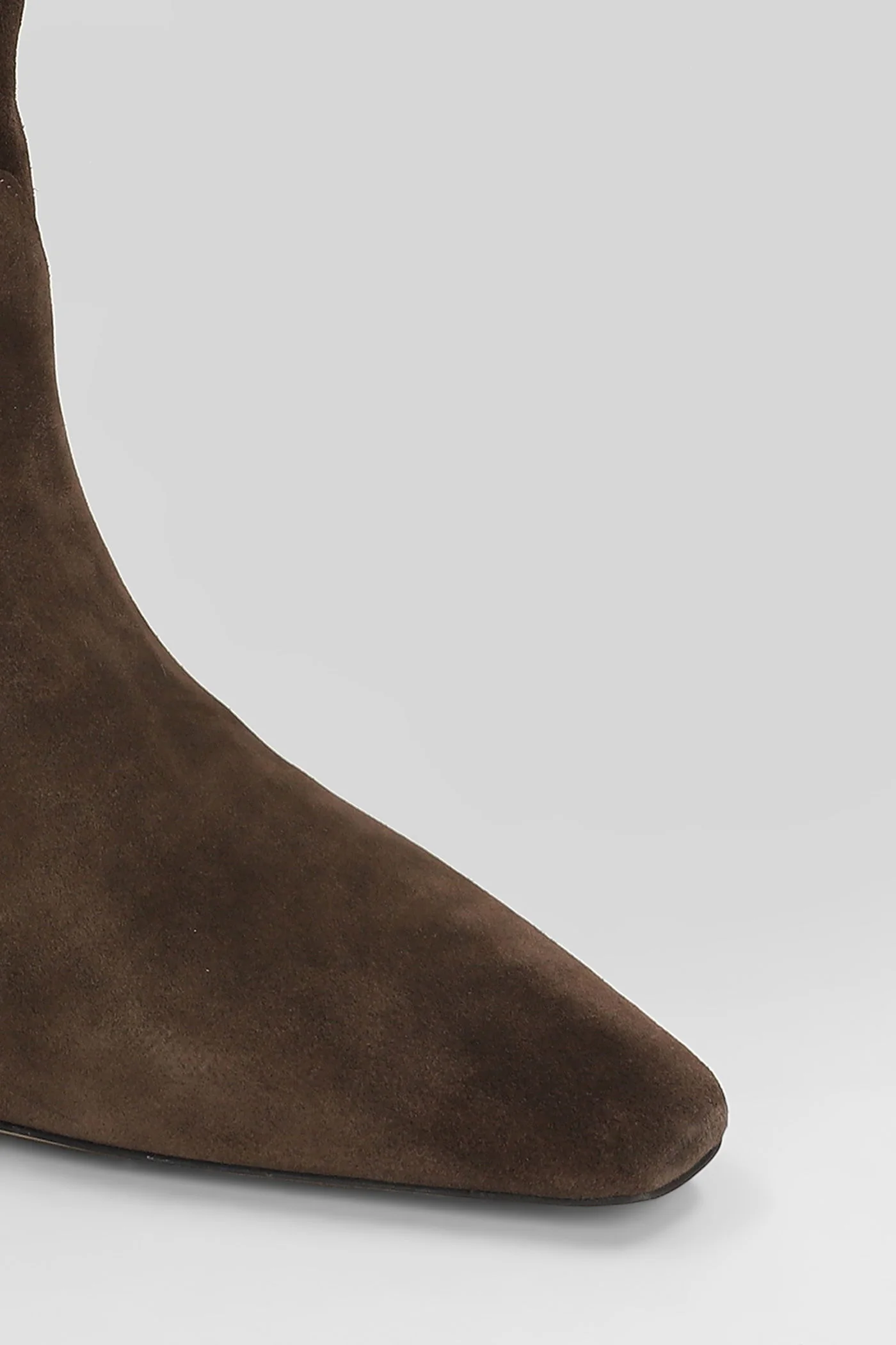 Rigel Booties 50 High heels Ankle boots in brown suede - Image 5