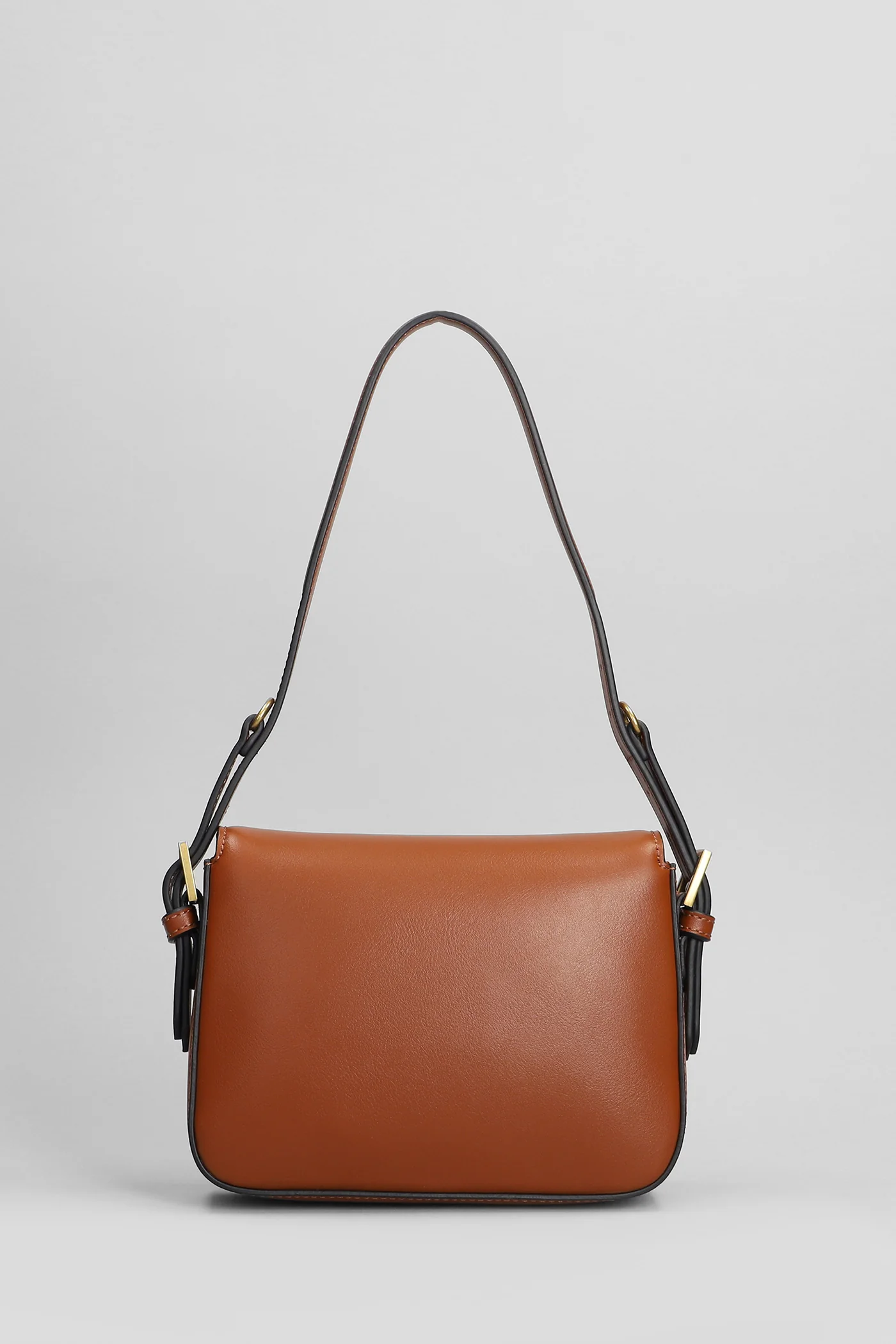 Shoulder bag in leather color leather - Image 3