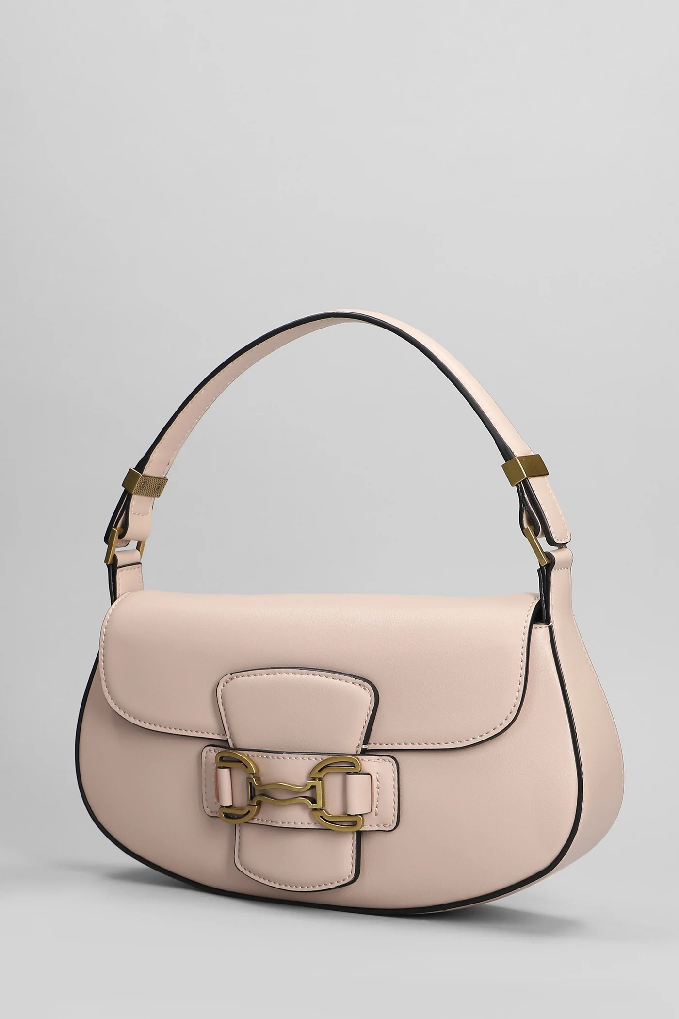 Shoulder bag in powder leather - Image 2
