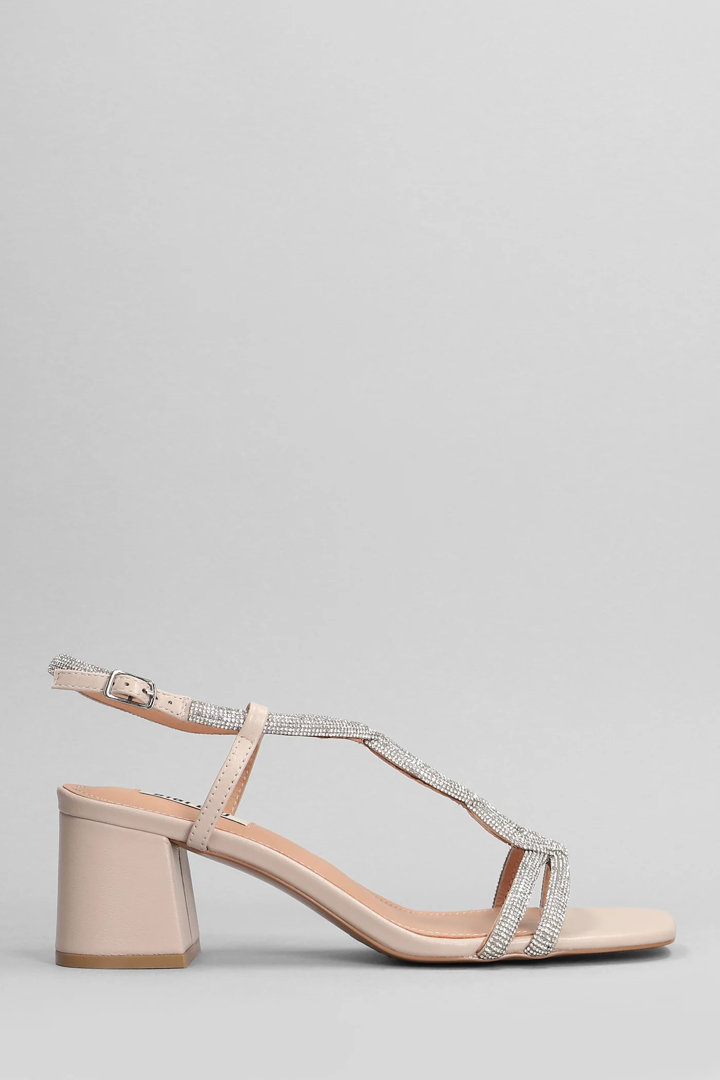 Tansy 60 Sandals in powder leather