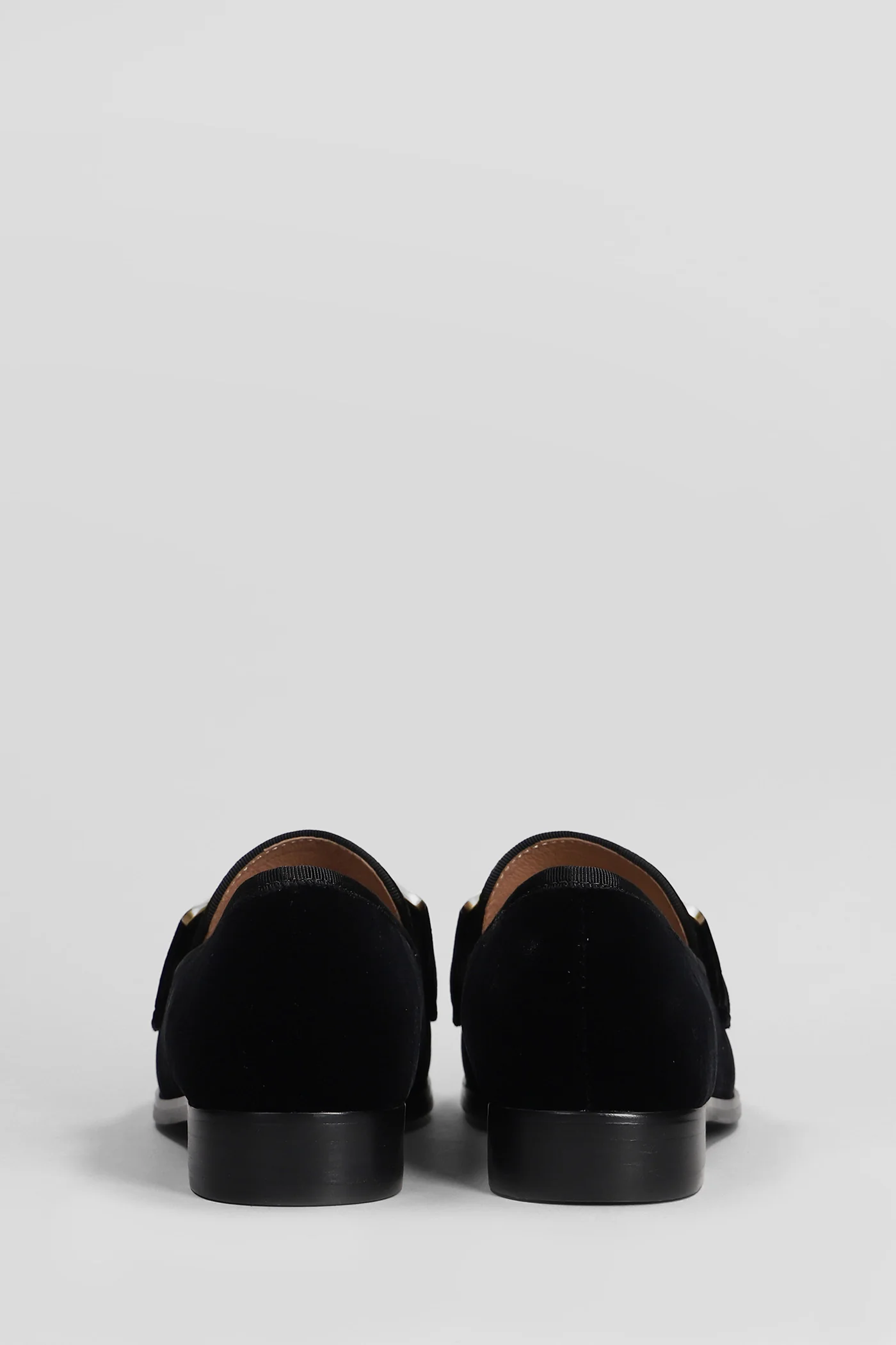 Vela Loafer Loafers in black velvet - Image 4