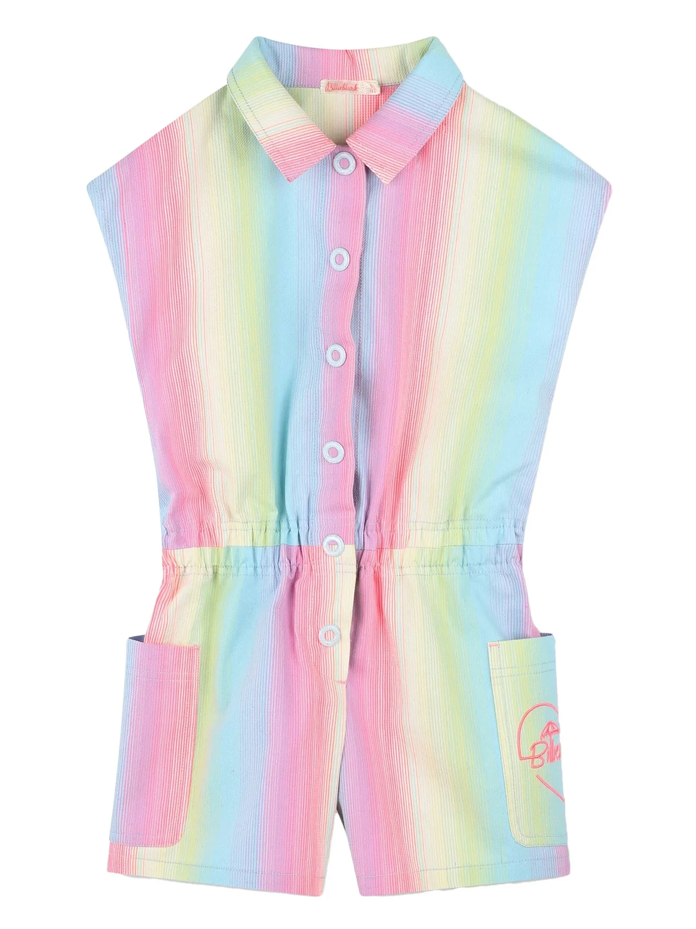 Jumpsuit in multicolor cotton