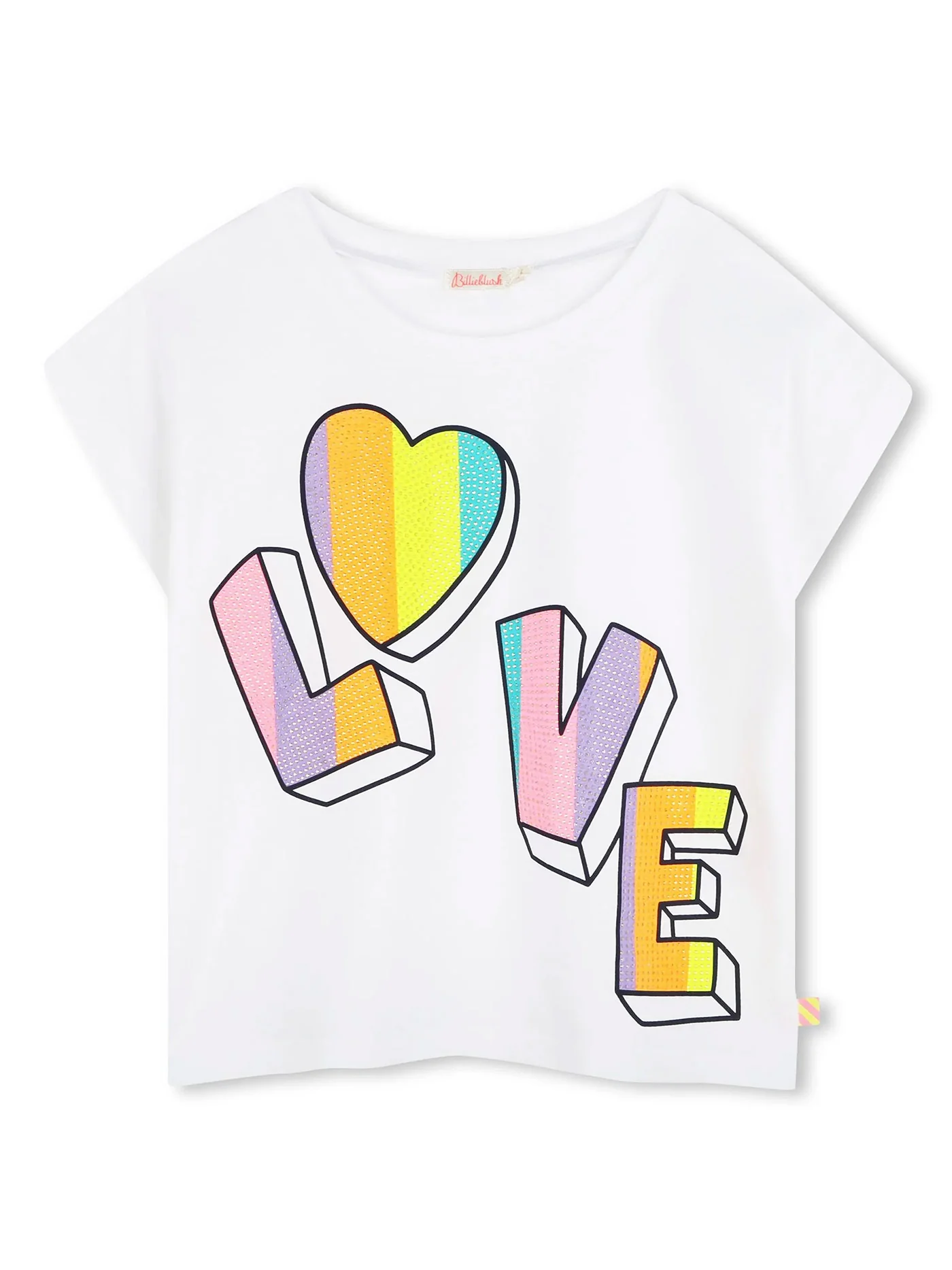 T-Shirt in white cotton