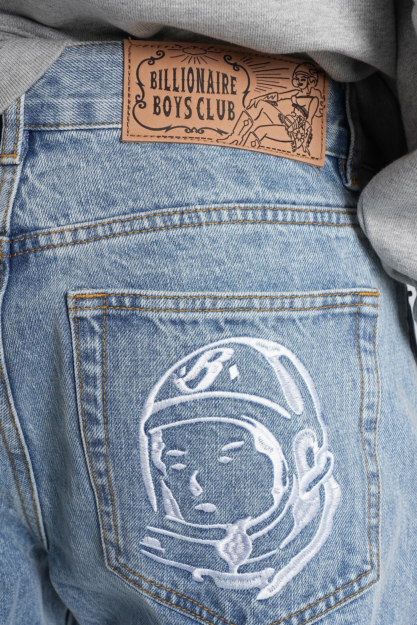 Jeans in blue cotton - Image 5