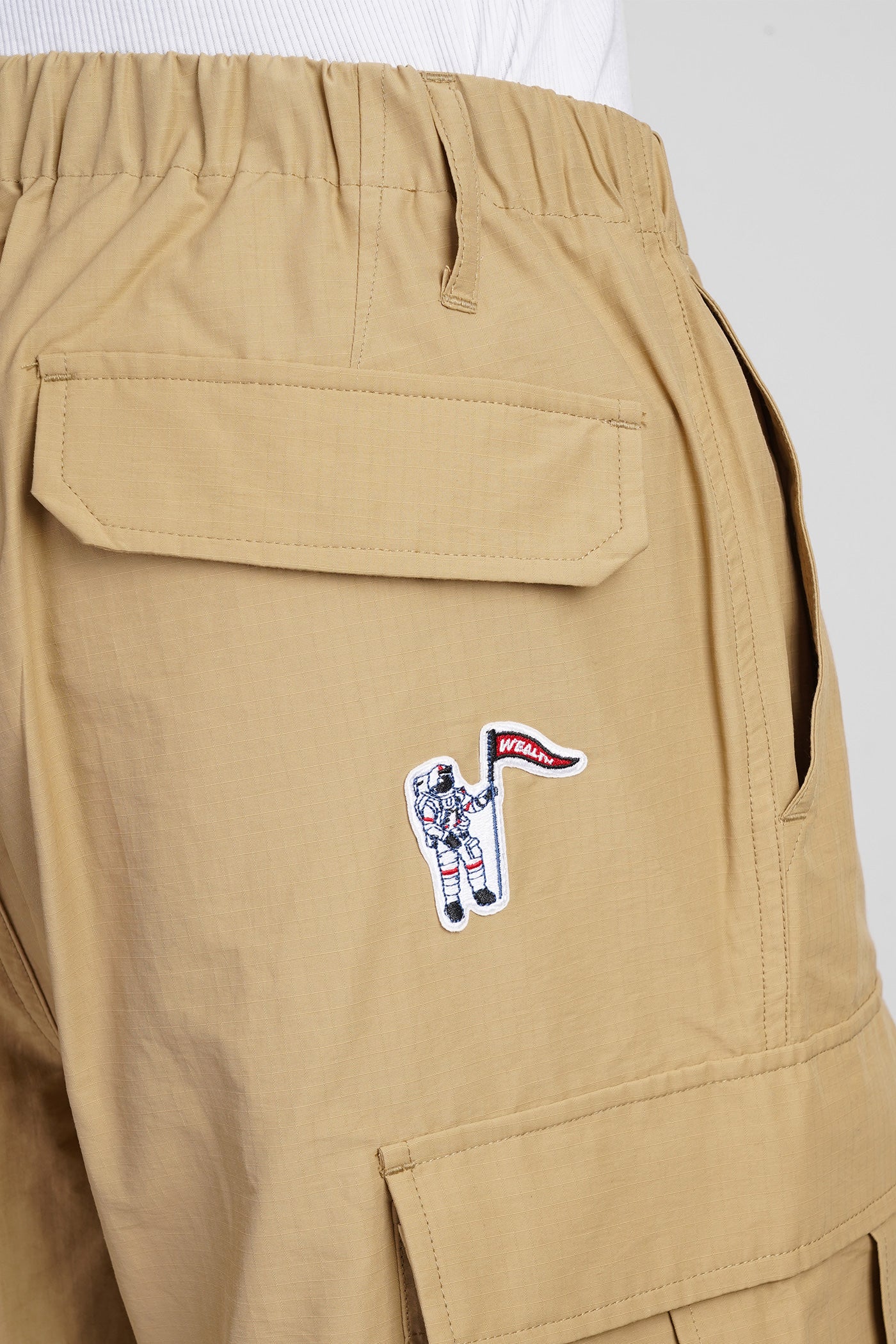 Pants in beige cotton - Image 5