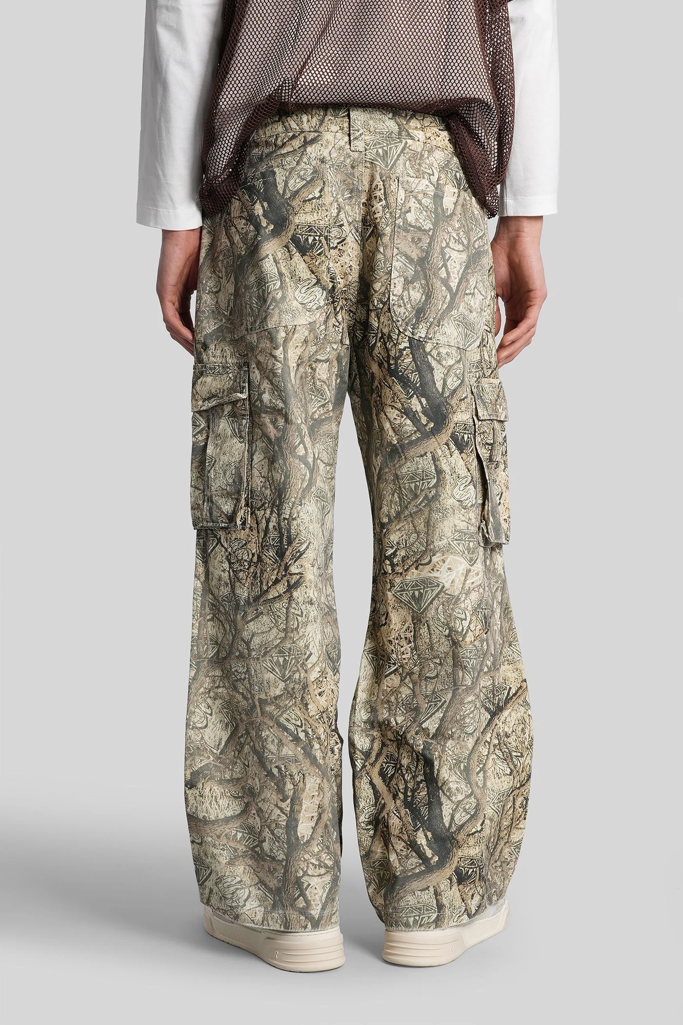 Pants in camouflage cotton - Image 3