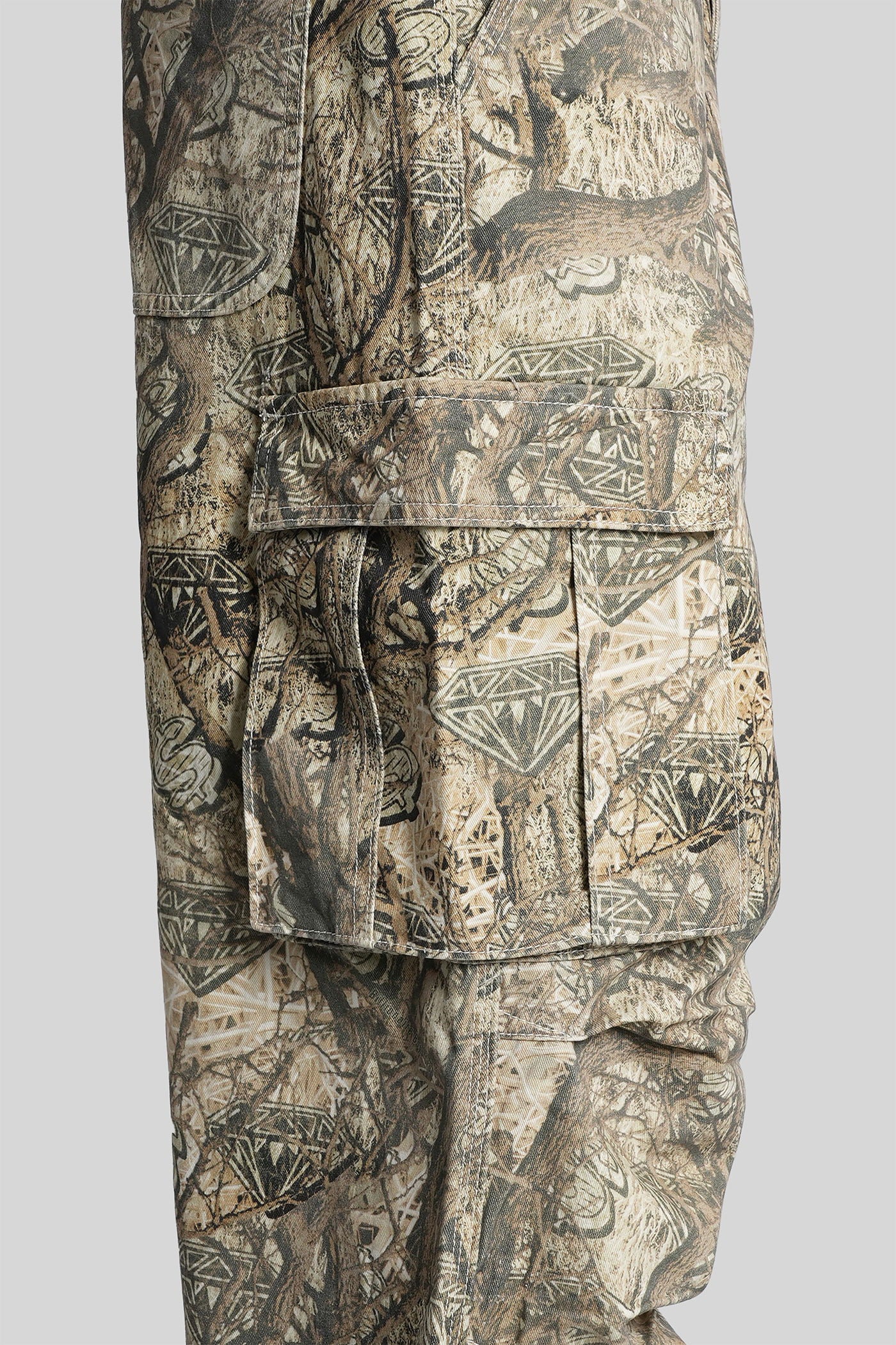 Pants in camouflage cotton - Image 5