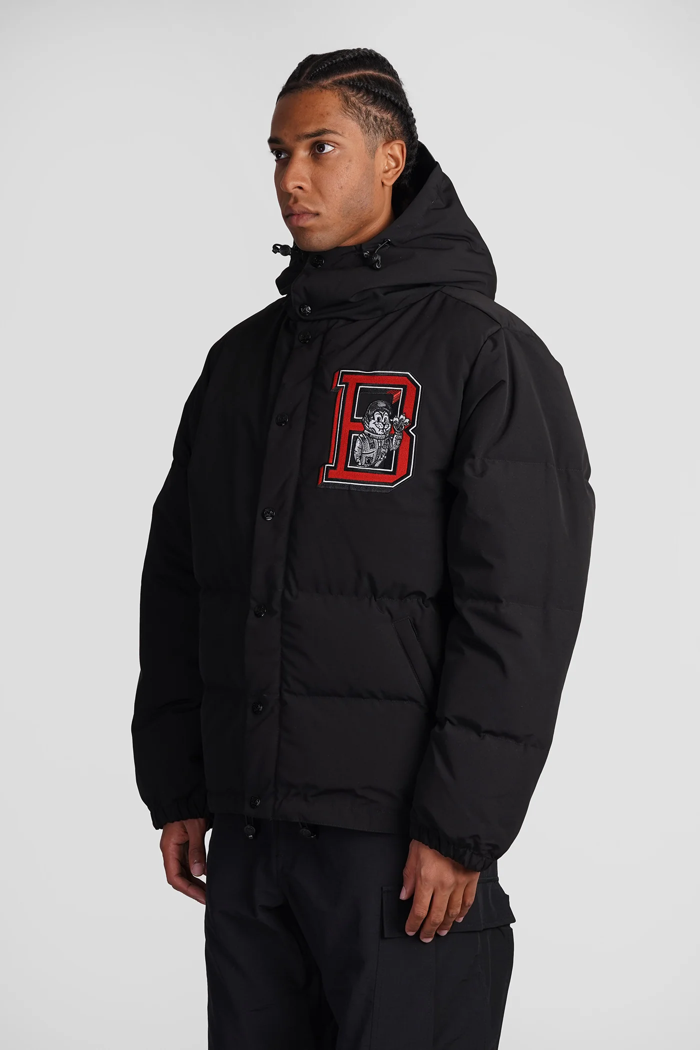 puffer in black polyamide - Image 4