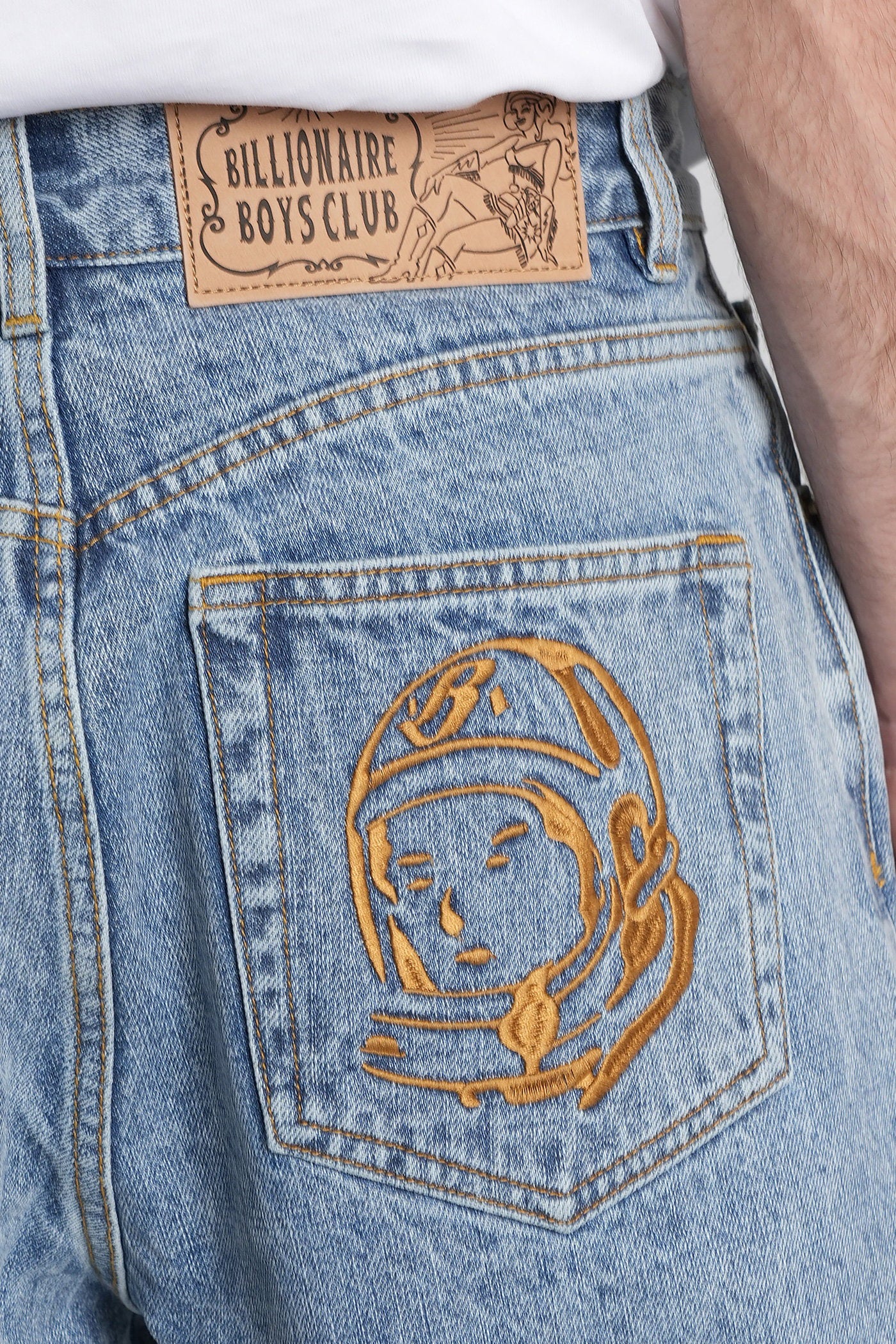 Shorts in blue denim - Image 5