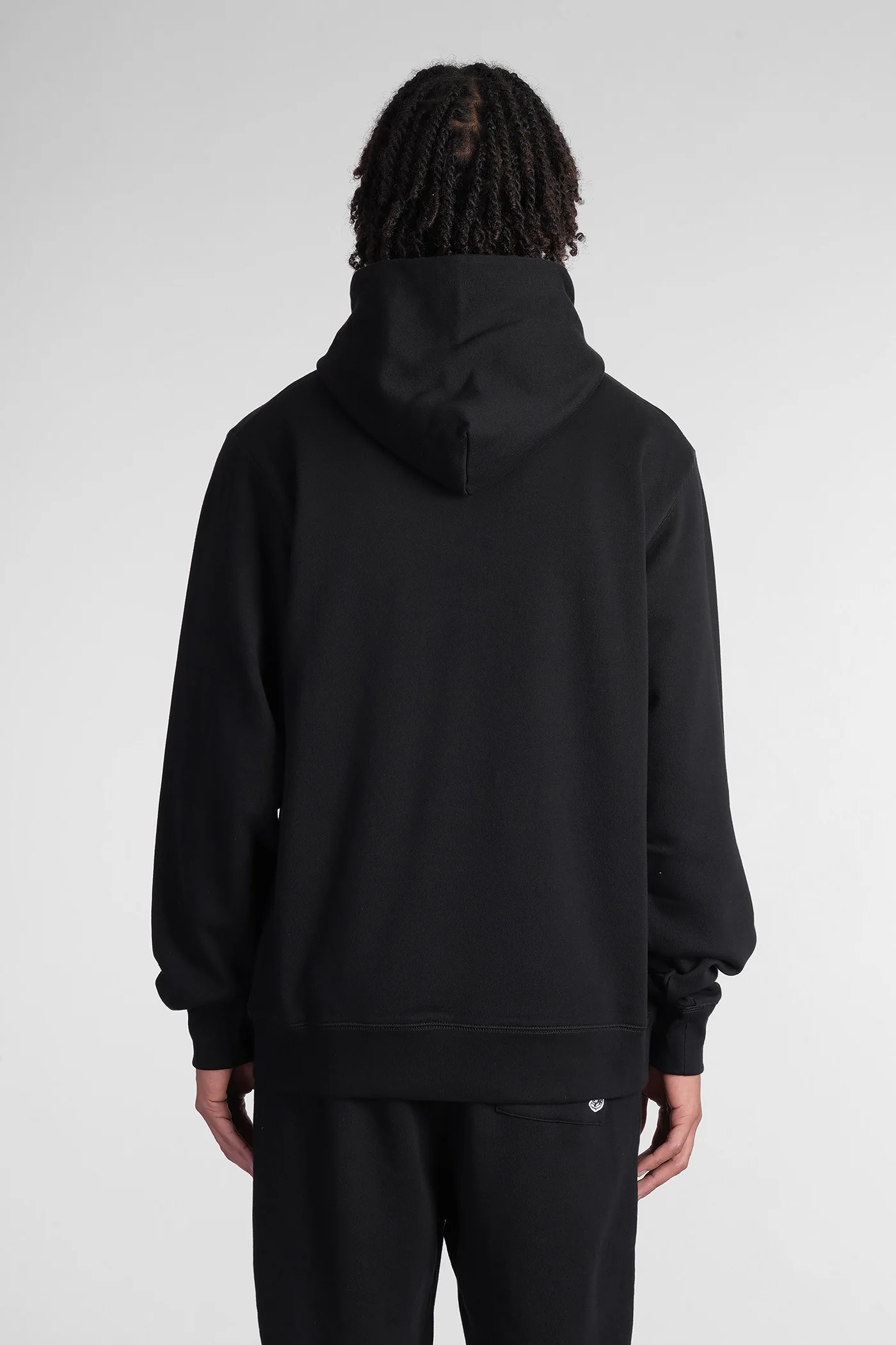 Sweatshirt in black cotton - Image 3