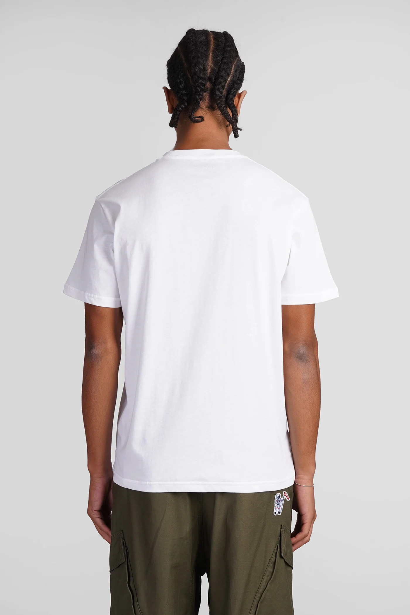 T-Shirt 3-pack in white cotton - Image 4