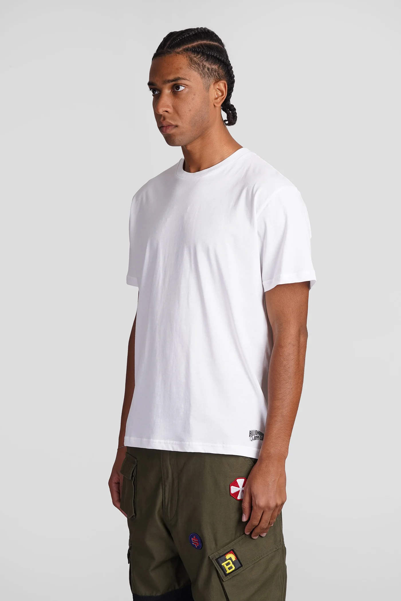 T-Shirt 3-pack in white cotton - Image 5