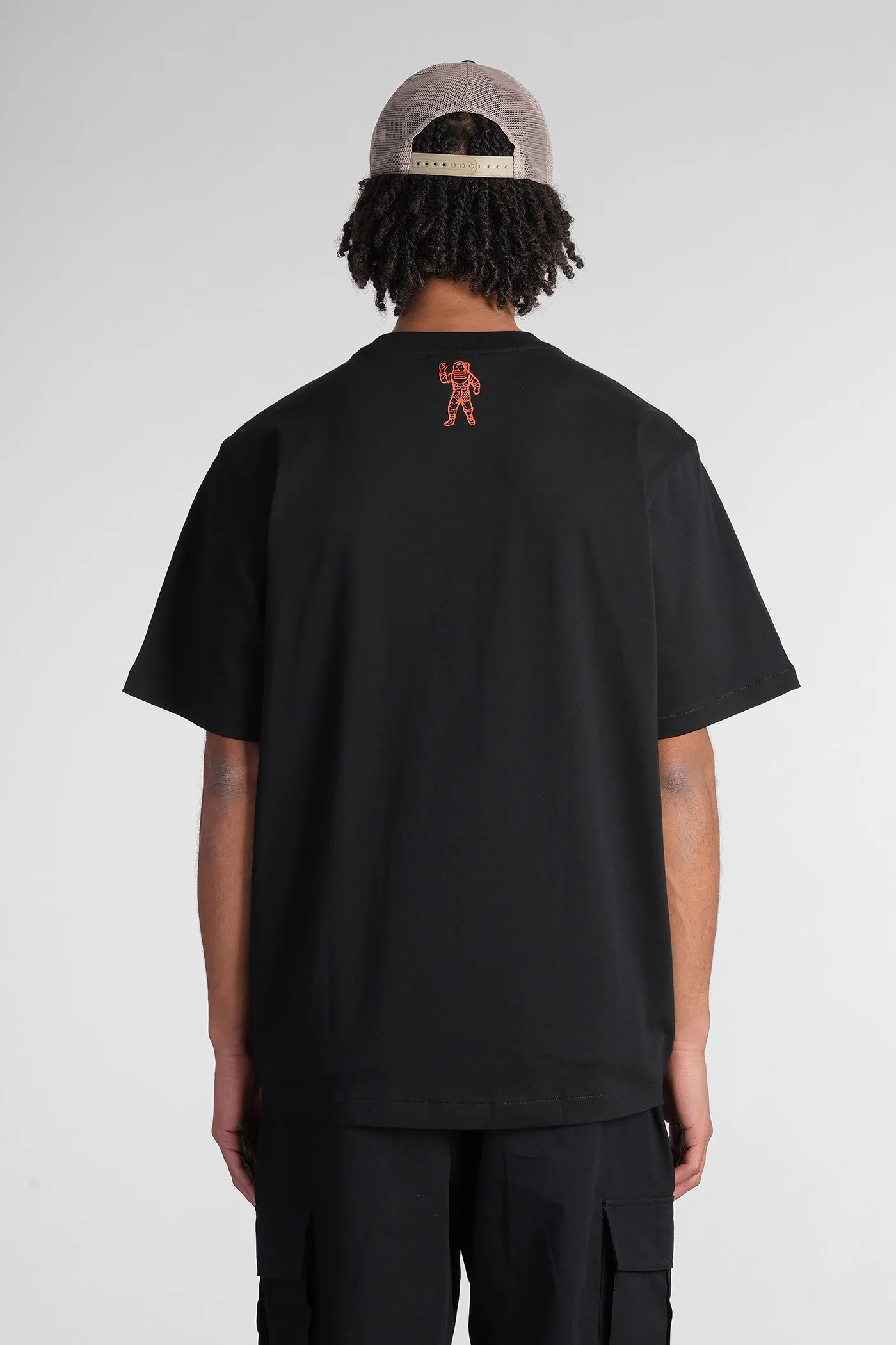 T-Shirt in black cotton - Image 3