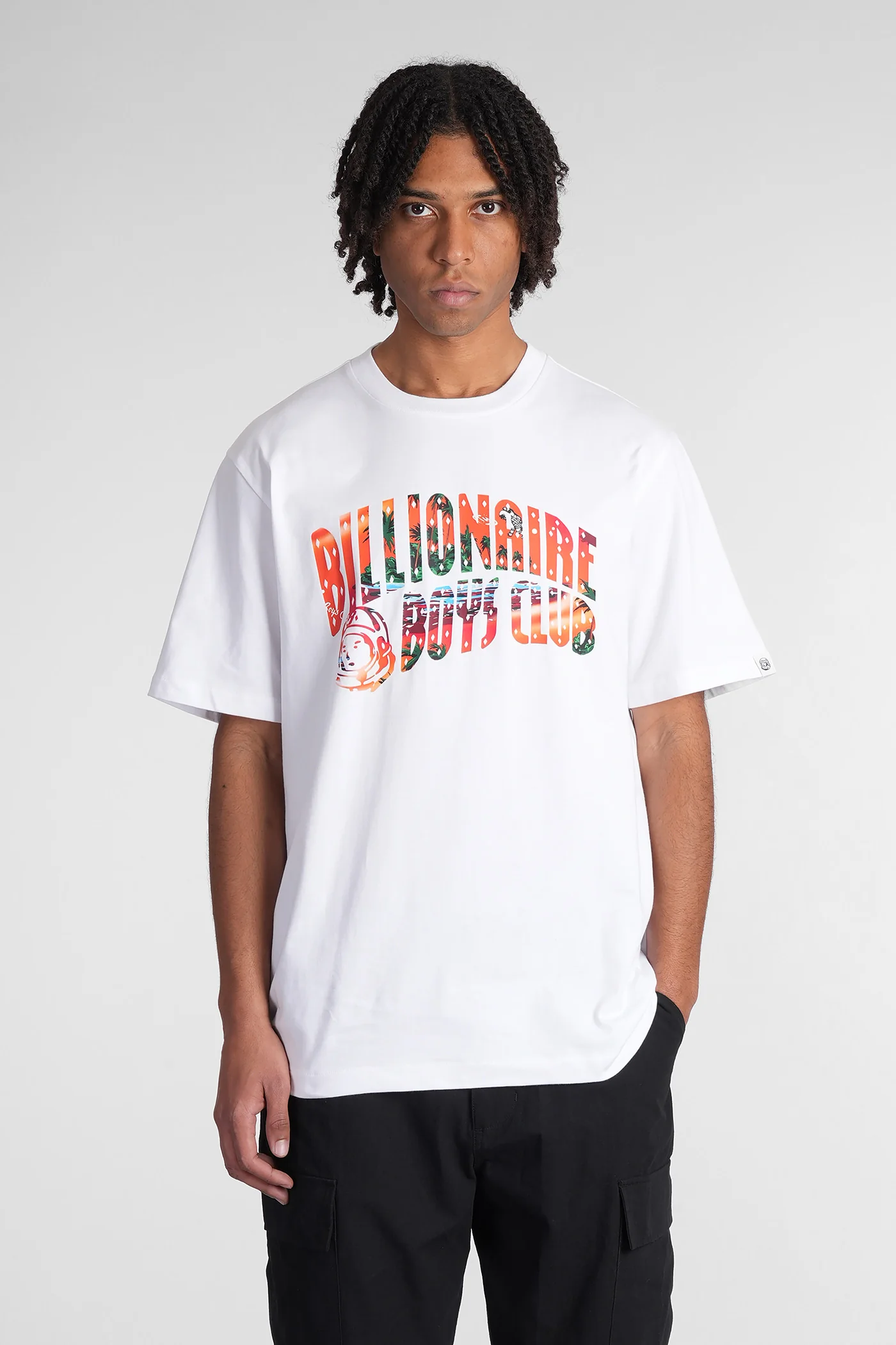 T-Shirt in white cotton