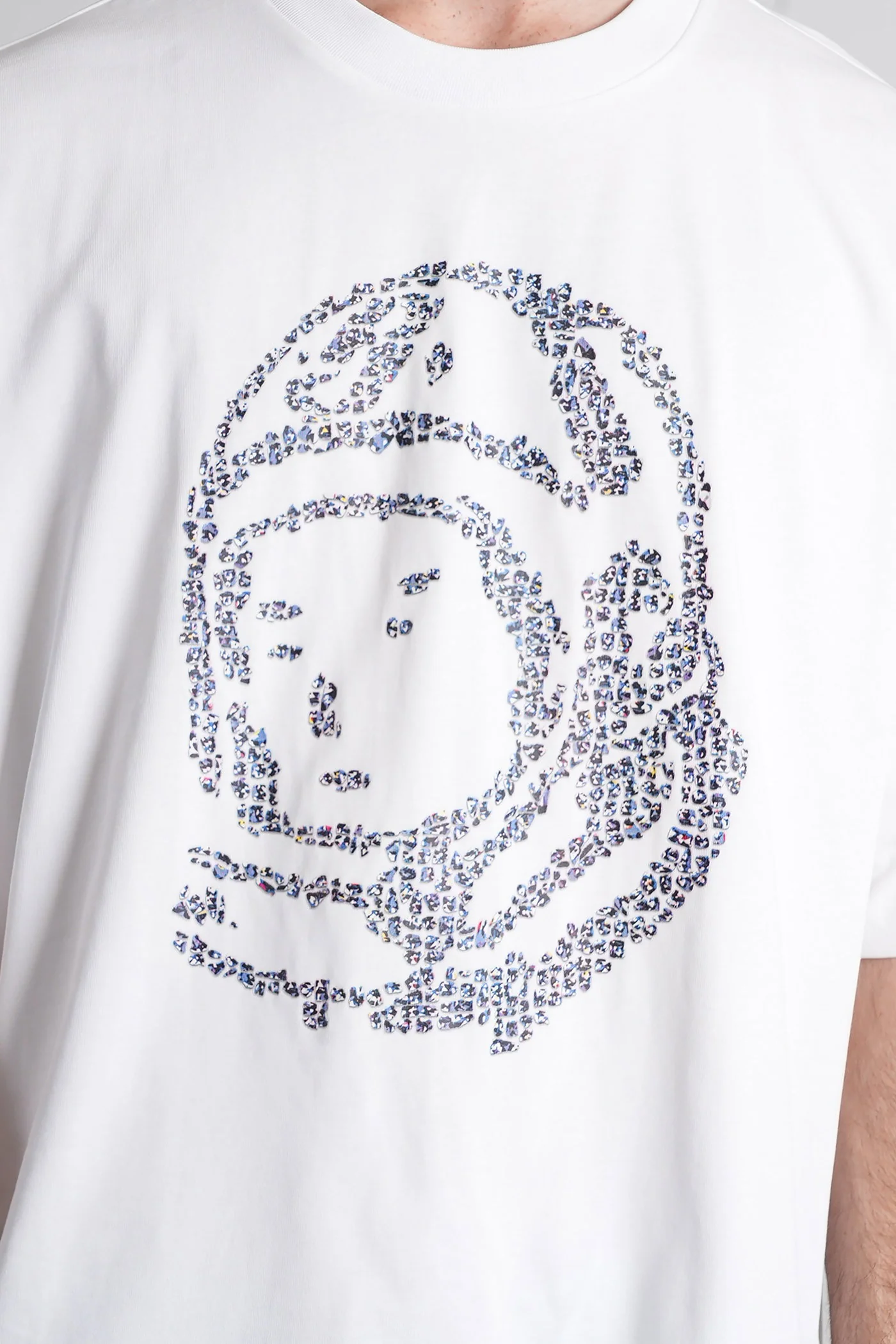 T-Shirt in white cotton - Image 5