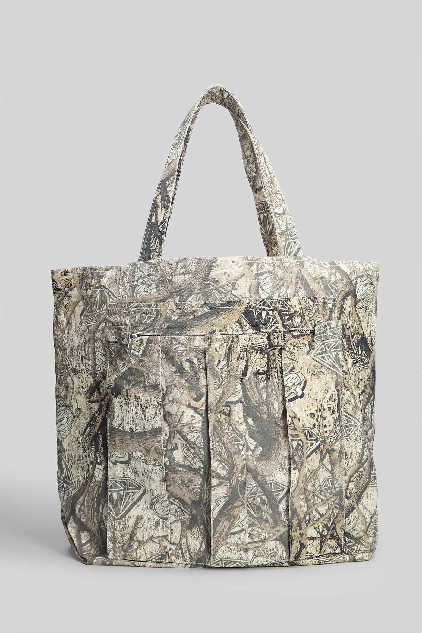 Tote in camouflage cotton - Image 3