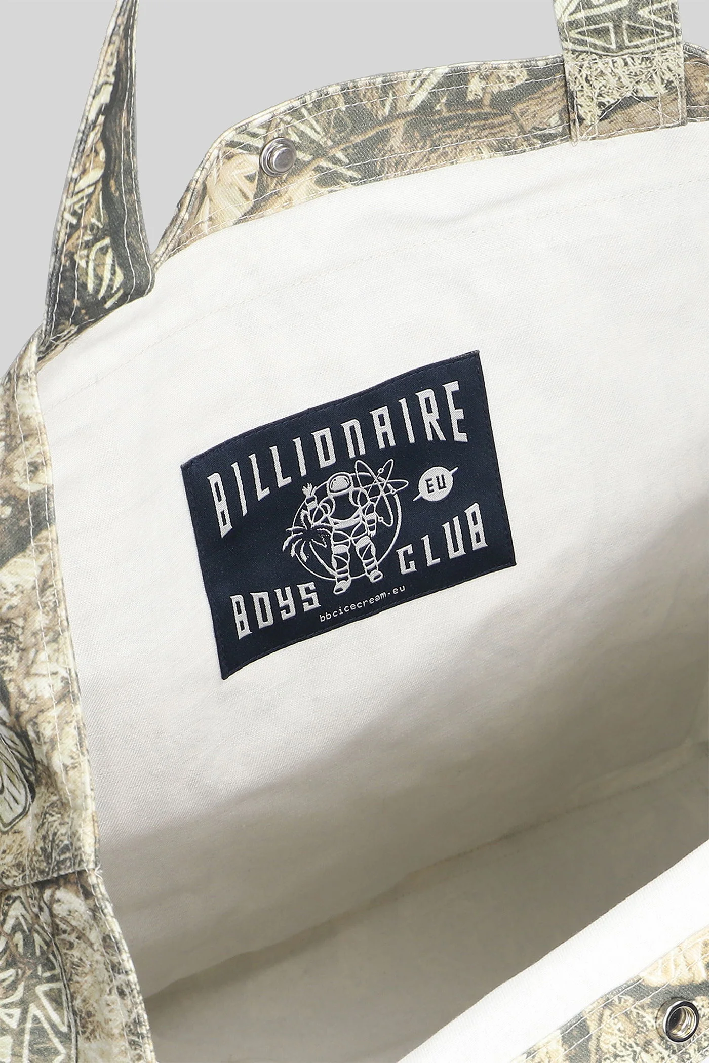 Tote in camouflage cotton - Image 4