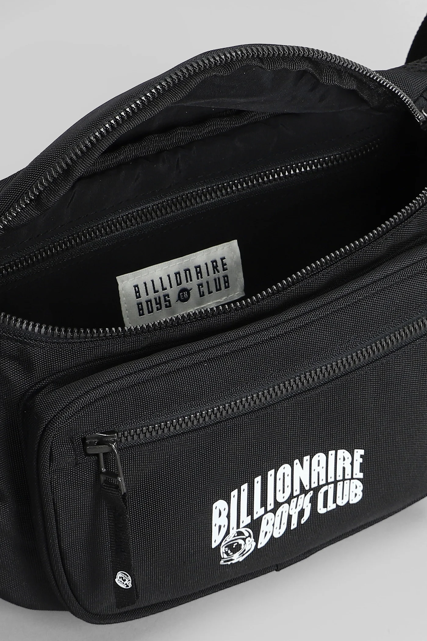 Waist Bag in black polyester - Image 4