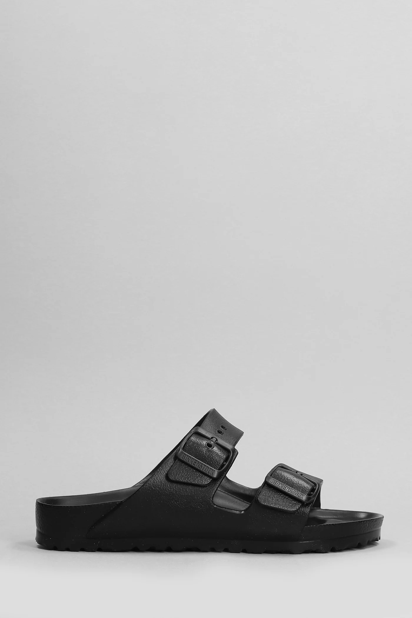 Arizona Eva Flats in black rubber/plasic
