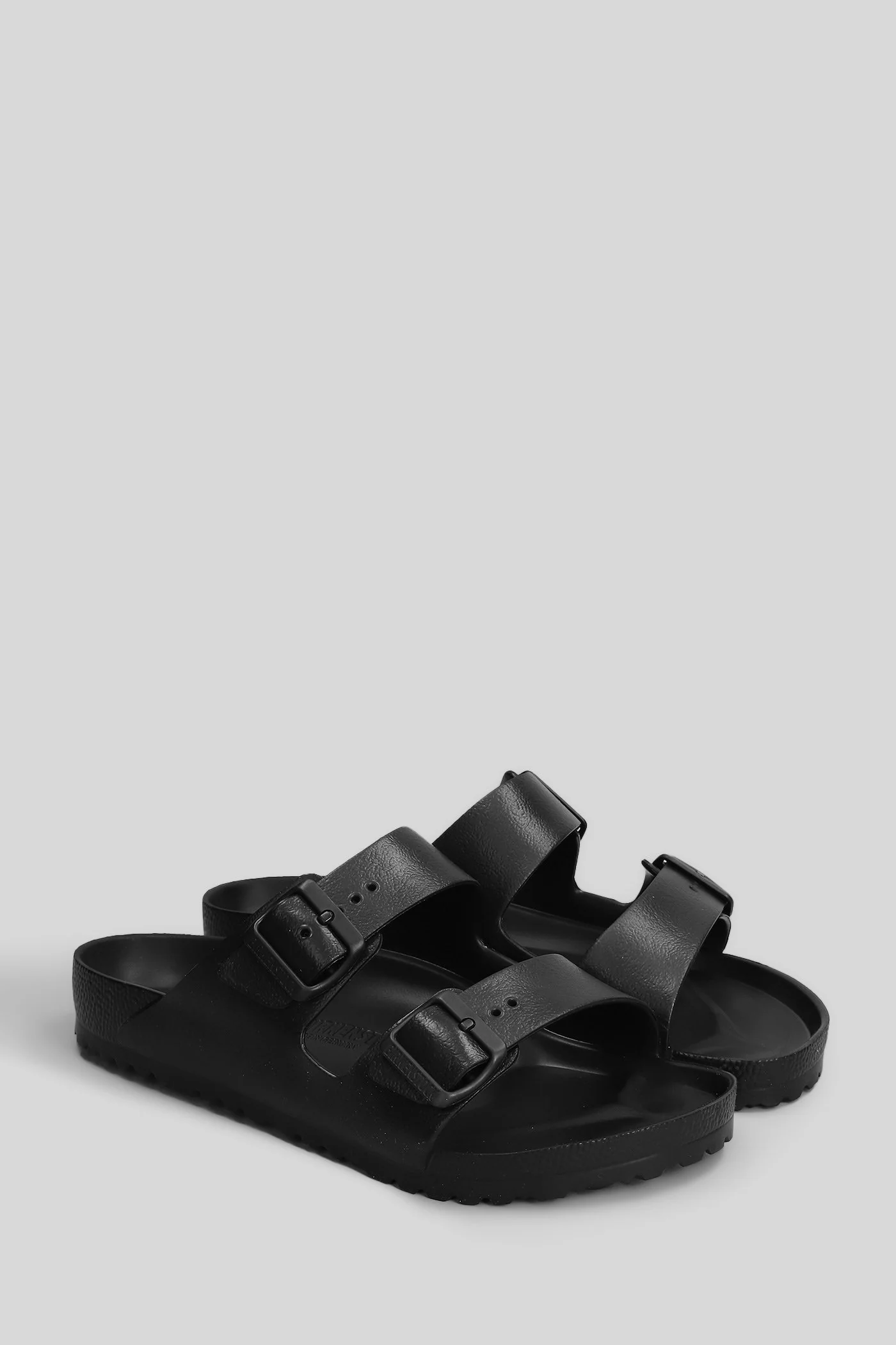 Arizona Eva Flats in black rubber/plasic - Image 2