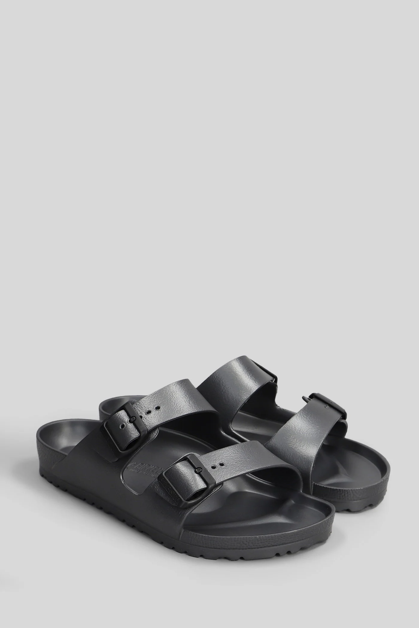 Arizona Eva Flats in grey rubber/plasic - Image 2