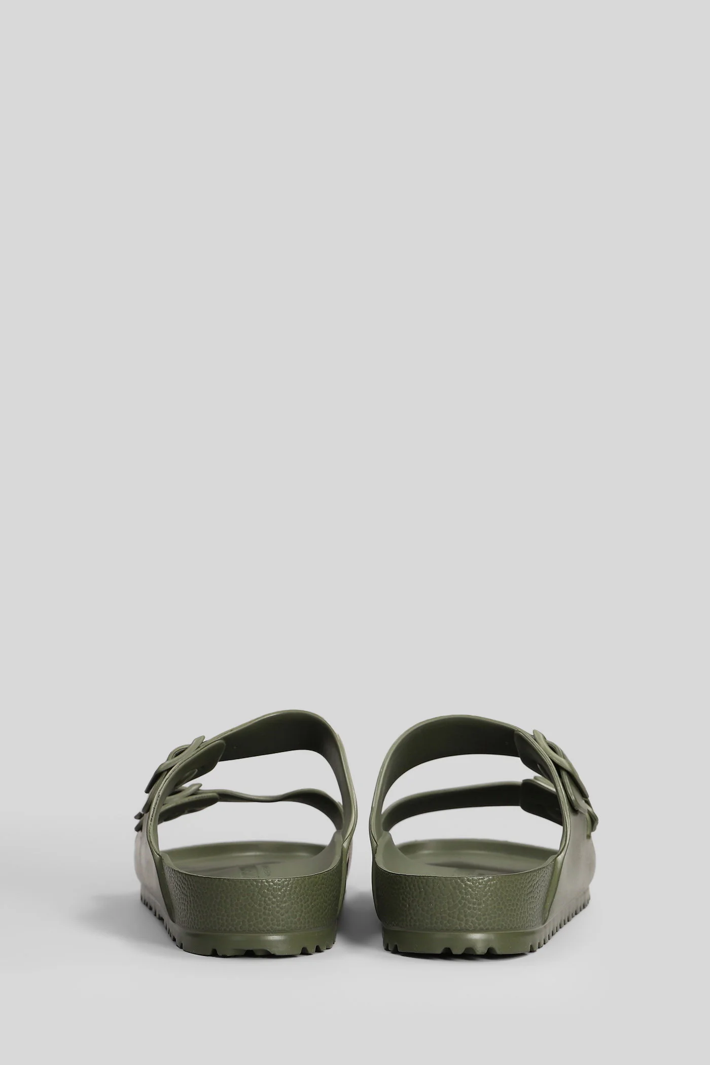 Arizona Eva Flats in khaki rubber/plasic - Image 4