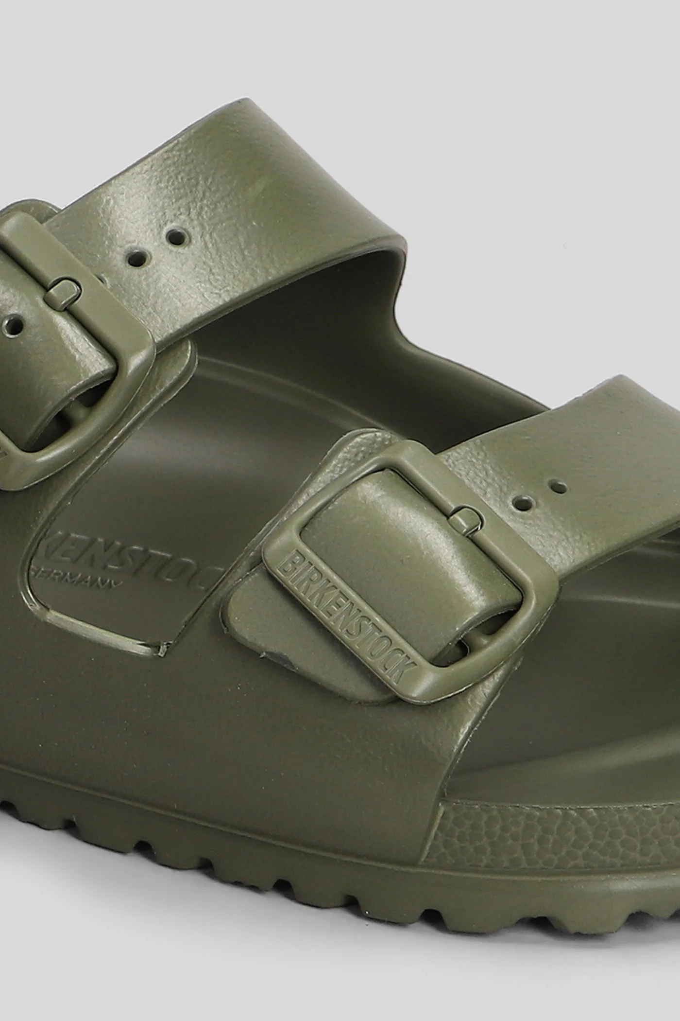 Arizona Eva Flats in khaki rubber/plasic - Image 5