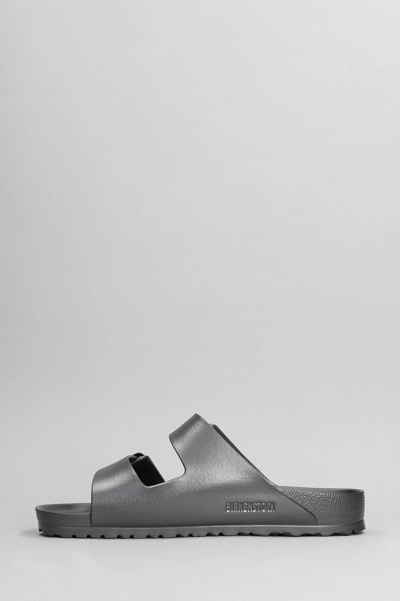 Arizona Eva Slipper-Mule in grey rubber/plasic - Image 3