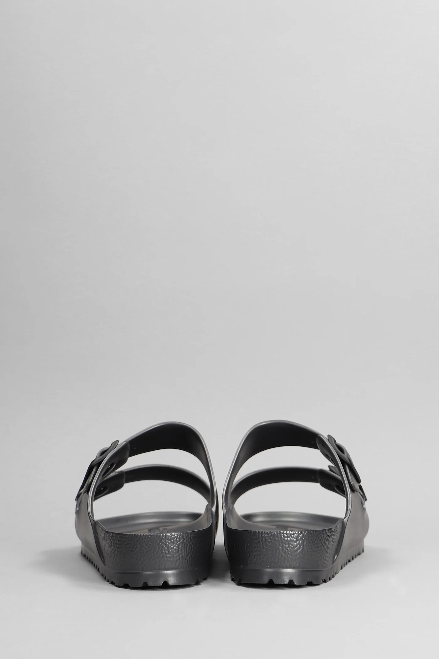 Arizona Eva Slipper-Mule in grey rubber/plasic - Image 4