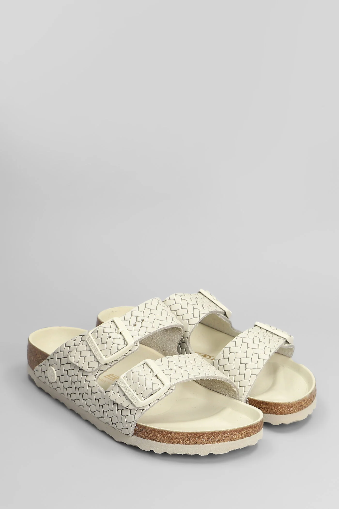 Arizona Flats in beige leather - Image 2
