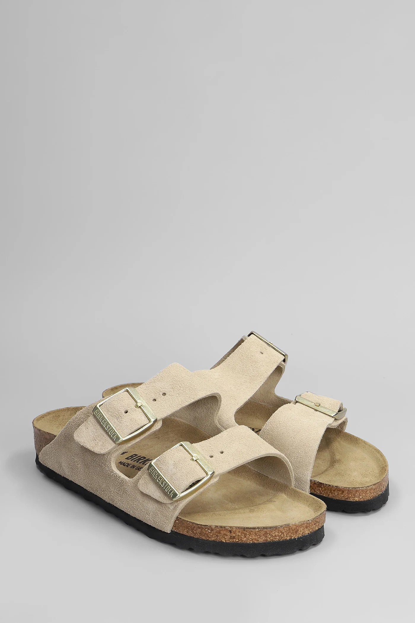 Arizona Flats in beige suede - Image 2