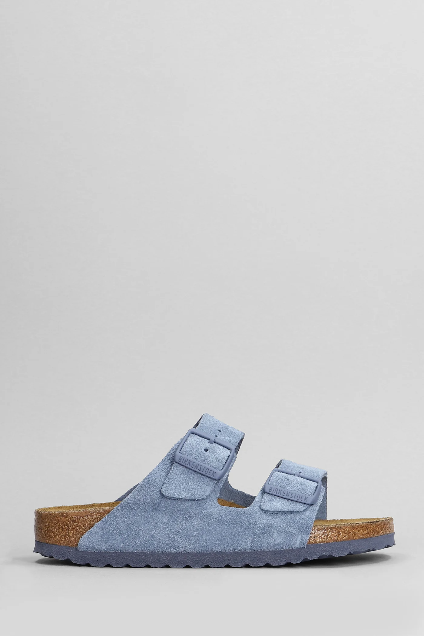 Arizona Flats in cyan suede