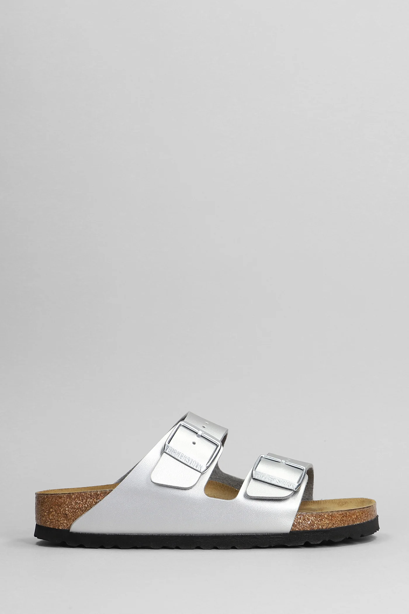 Arizona Flats in silver leather