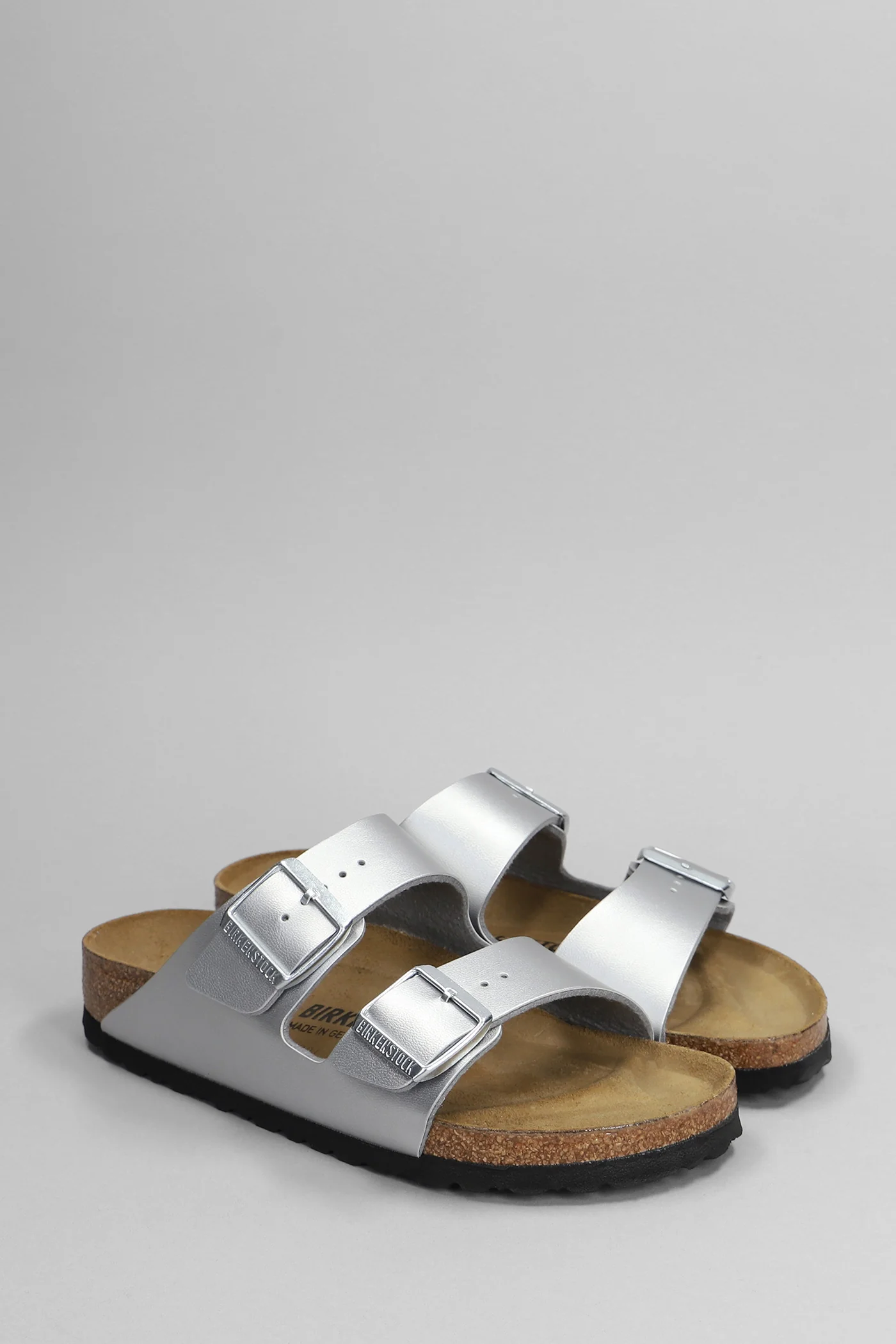 Arizona Flats in silver leather - Image 2