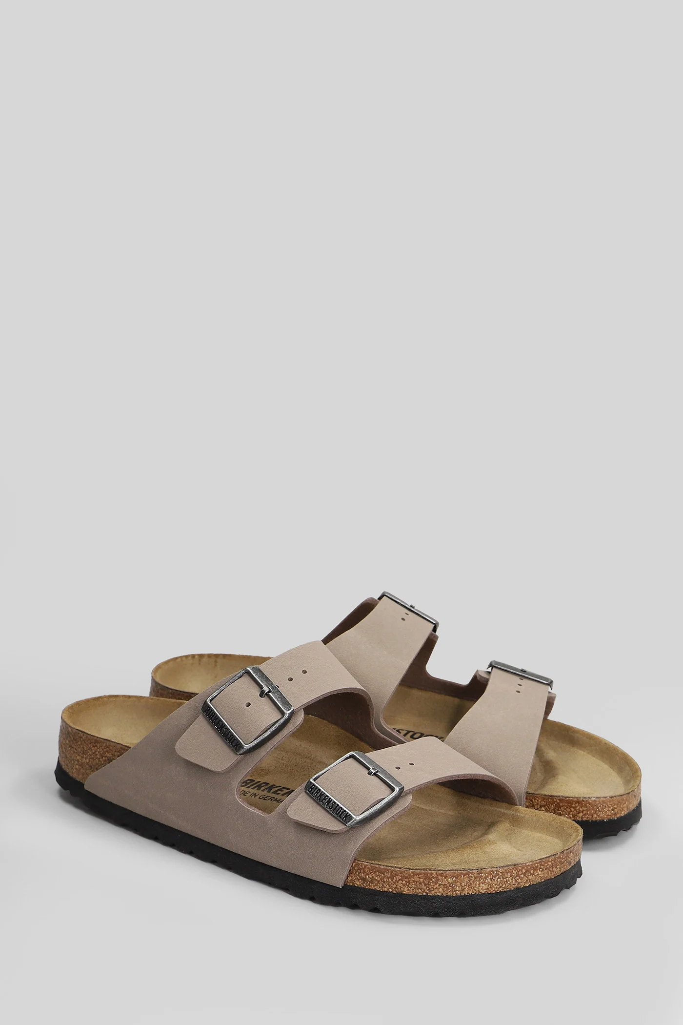 Arizona Flats in taupe leather - Image 2