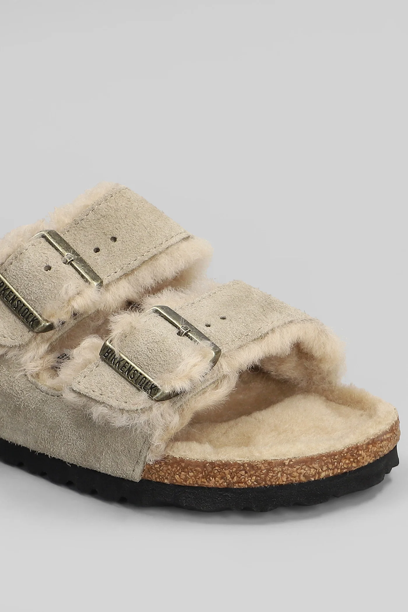 Arizona Flats in taupe suede - Image 5