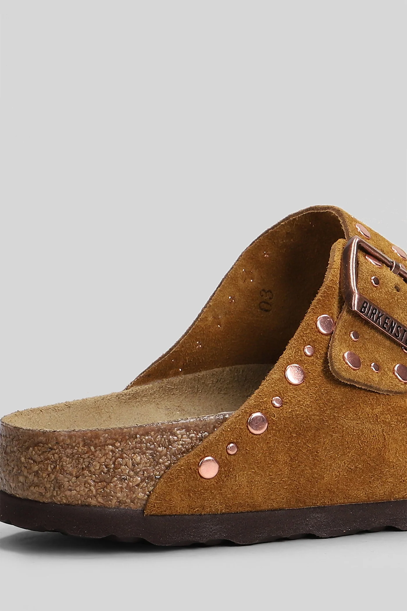 Arizona Rivet Flats in leather color suede - Image 5